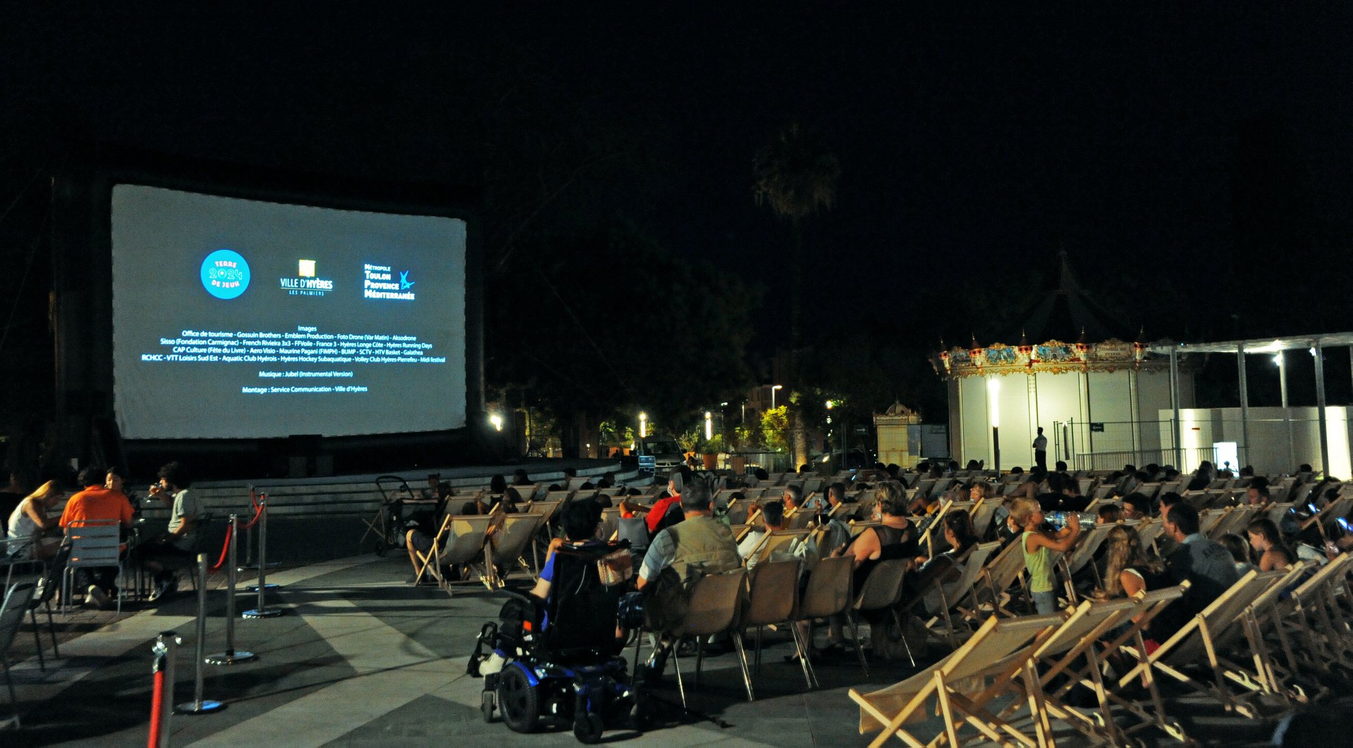 Cinéma plein air Hyeres centre-ville - Mairie Hyères