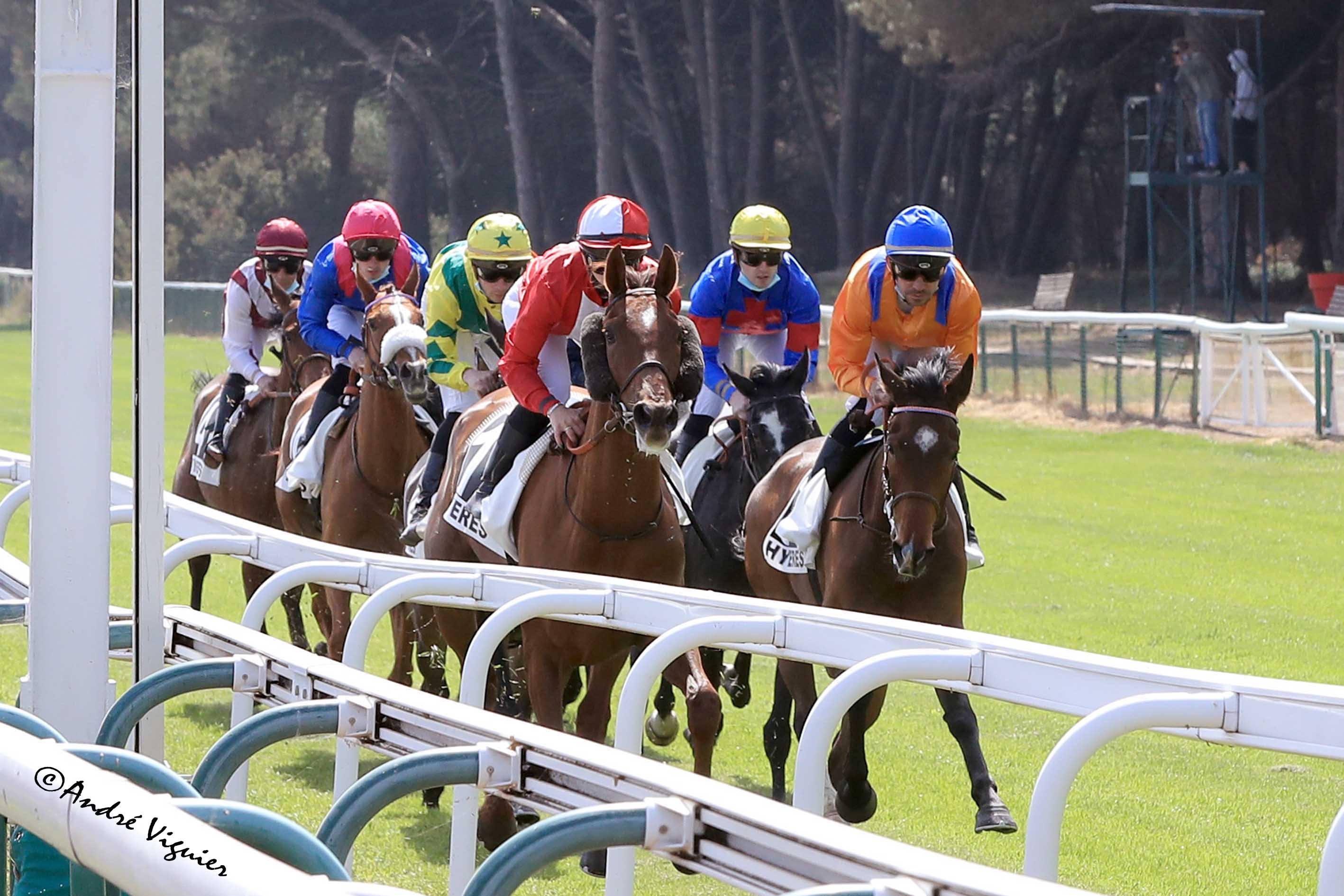 Hippodrome de la plage Hyères - André Viguier