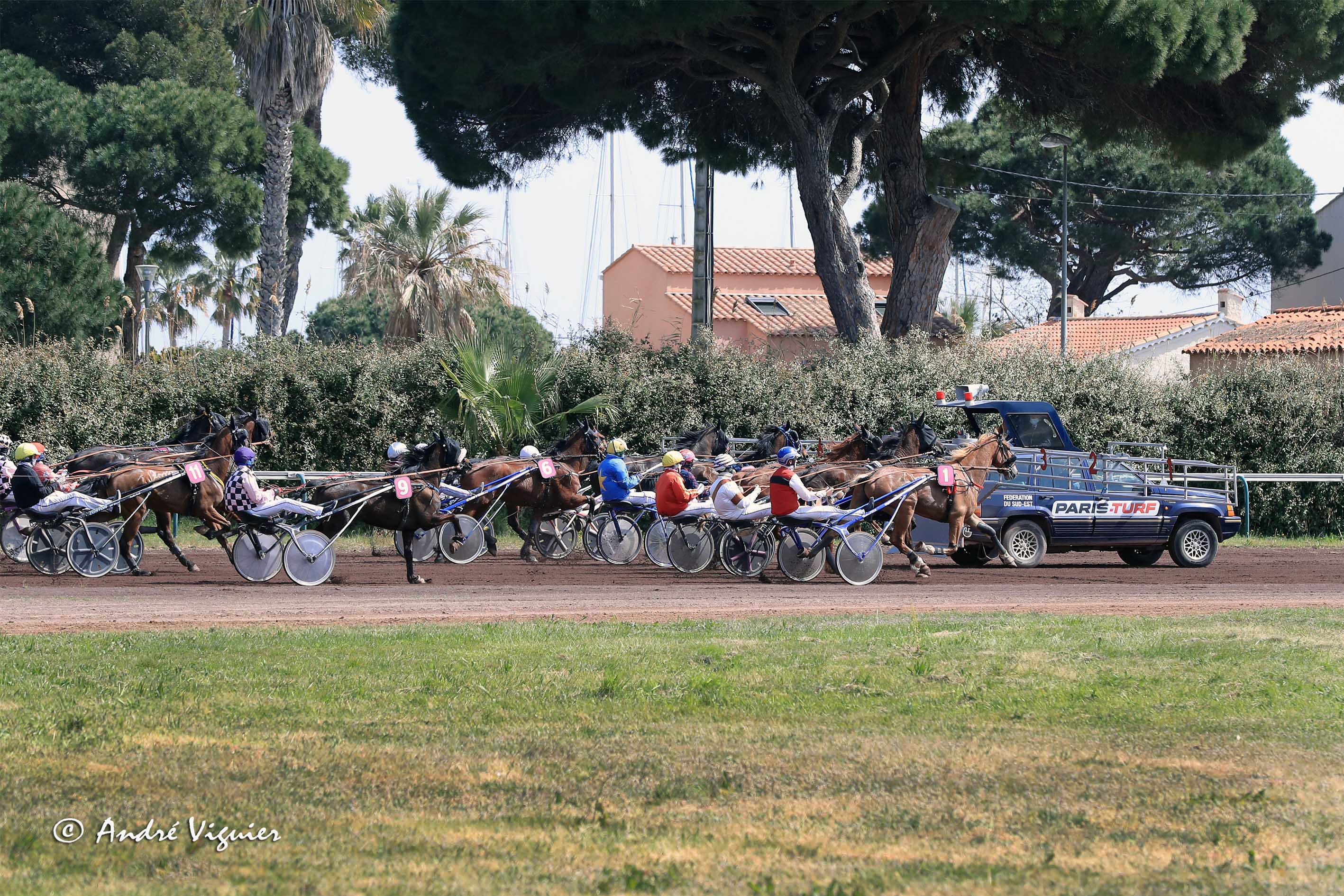 Hippodrome de la plage Hyères - André Viguier