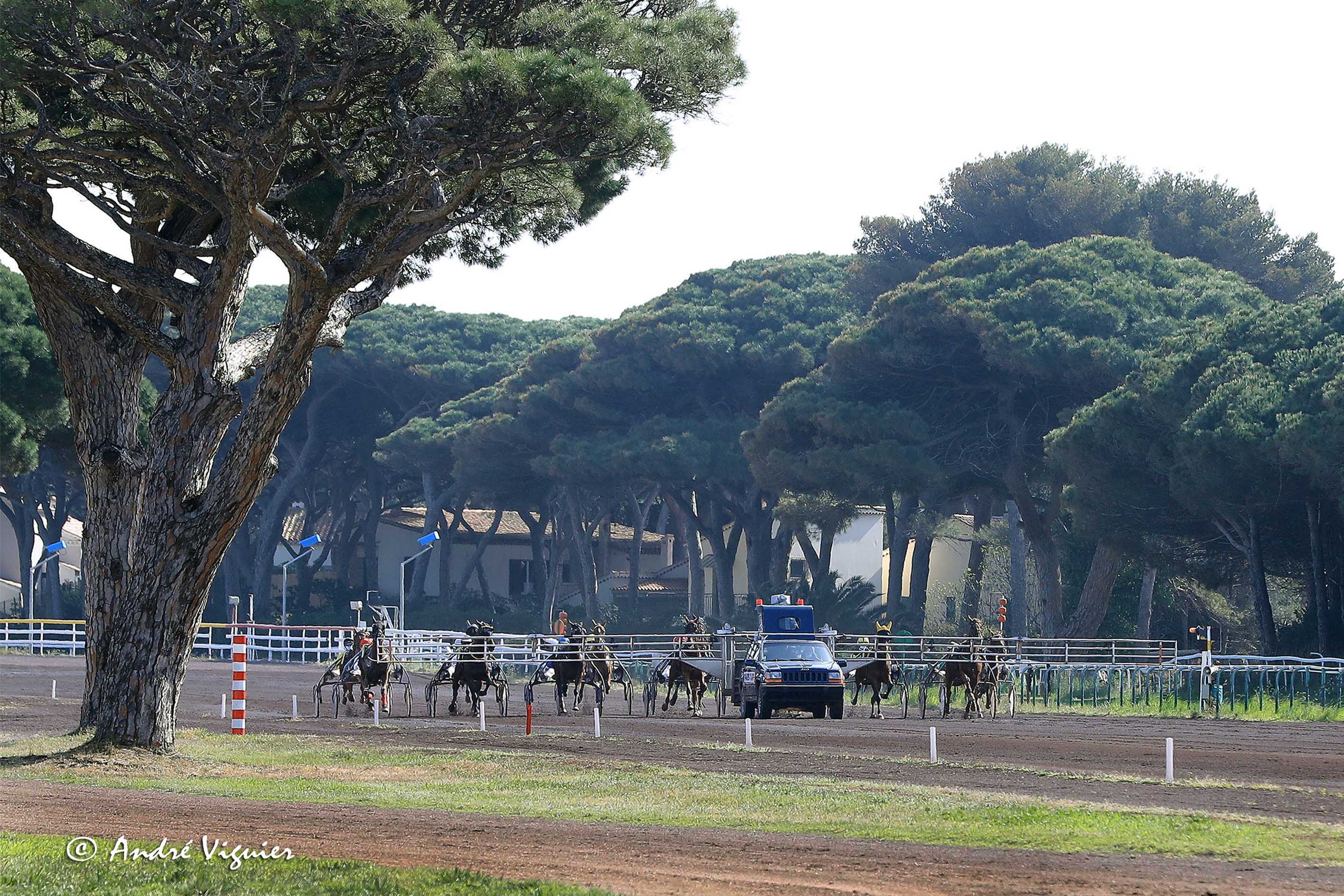 Hippodrome de la plage Hyères - André Viguier