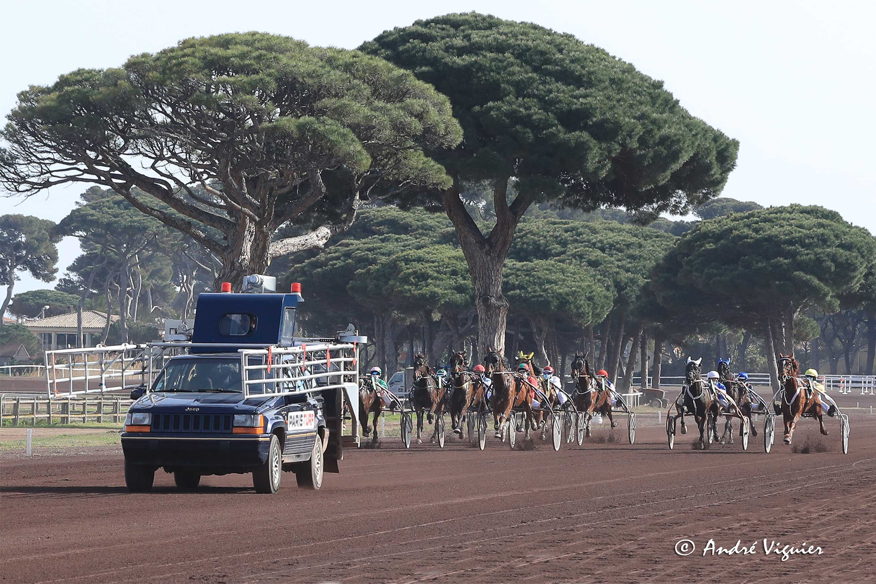 Hippodrome de la plage Hyères - André Viguier