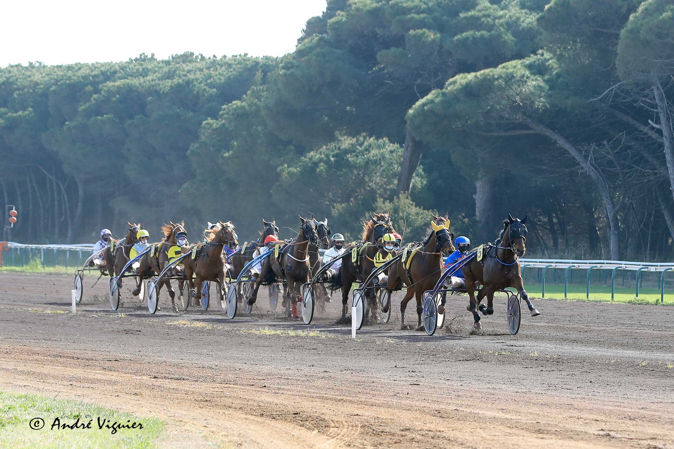 Hippodrome de la plage Hyères - André Viguier