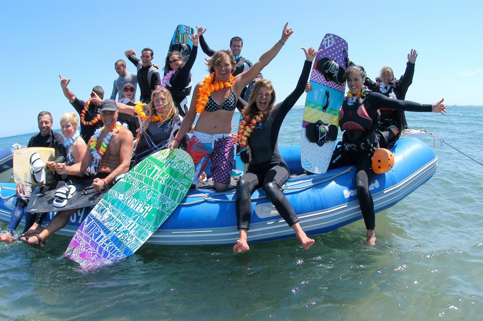 équipe bateau le spot kite center - Le spot kitecenter