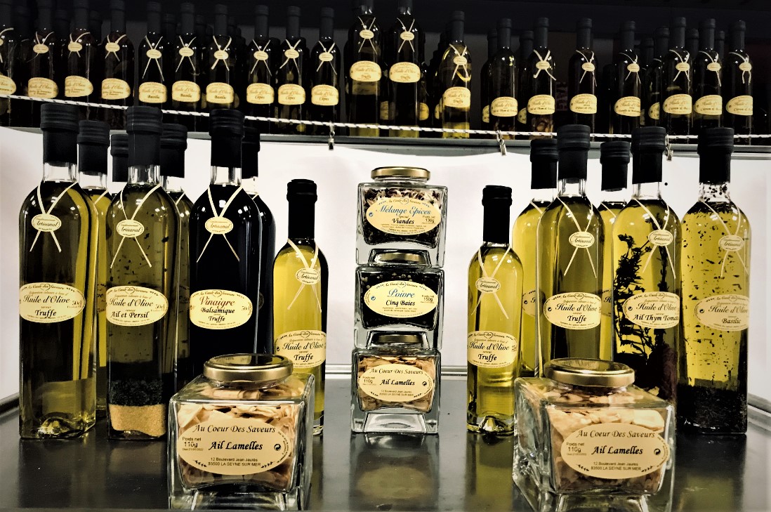 Huiles d'olives, épices - au coeur des saveurs