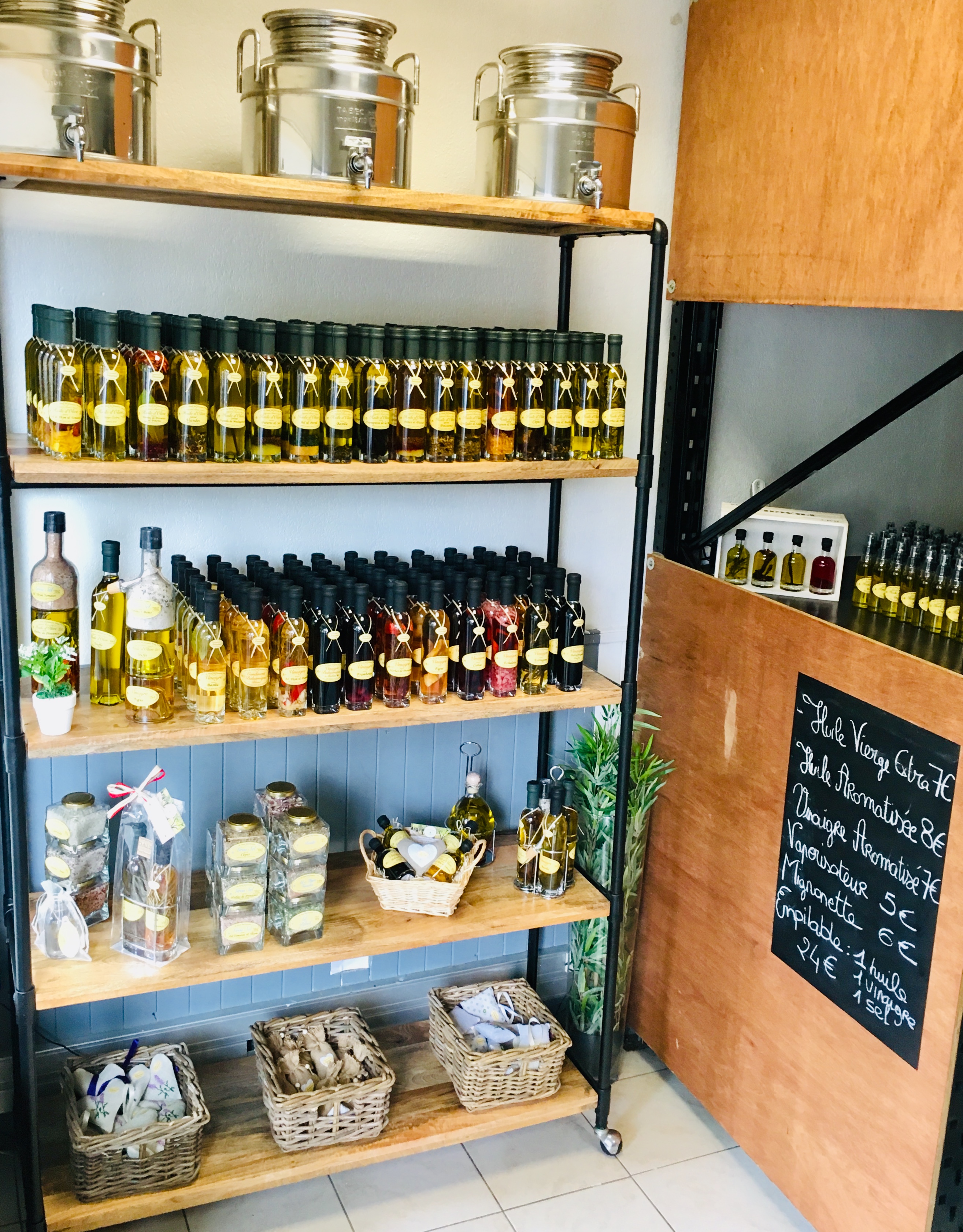 point vente au local de fabrication - au coeur des saveurs
