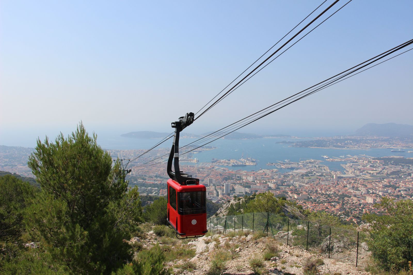téléphérique mont Faron - OT Toulon