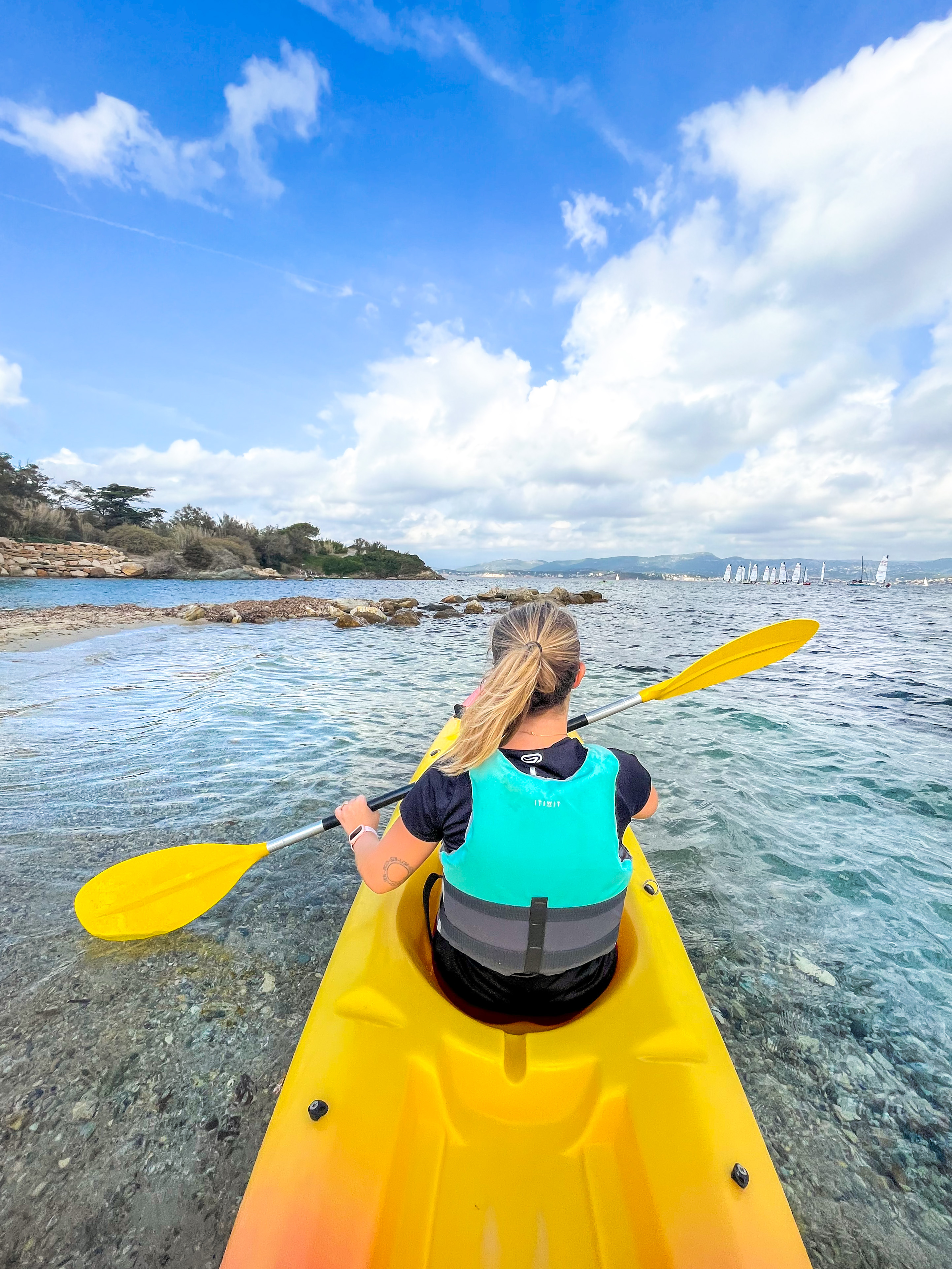 Balade en kayak - Société Paul Ricard