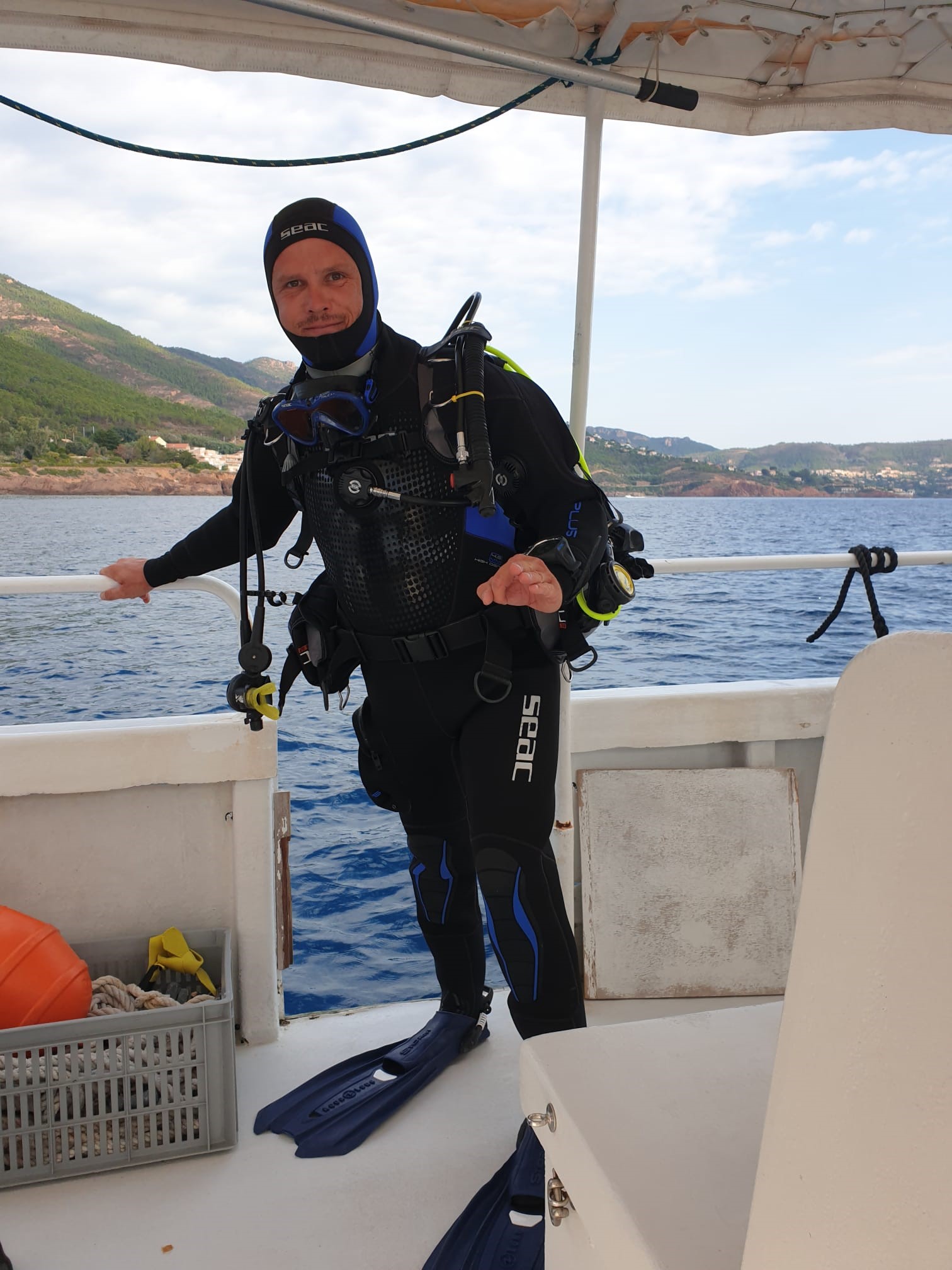 Florent votre moniteur - Saphir plongée