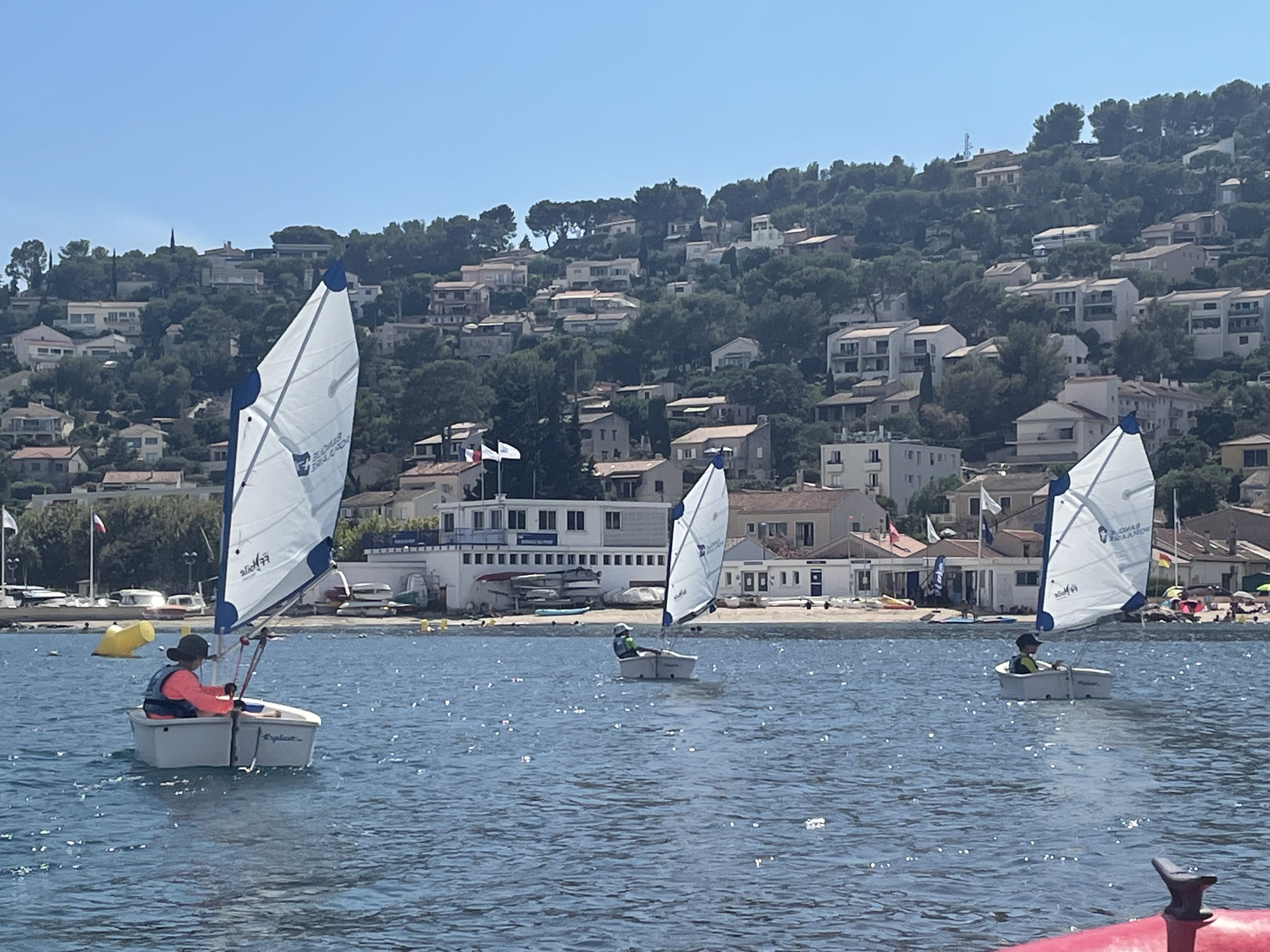 Stage Optimist - Centre nautique de Saint Mandrier