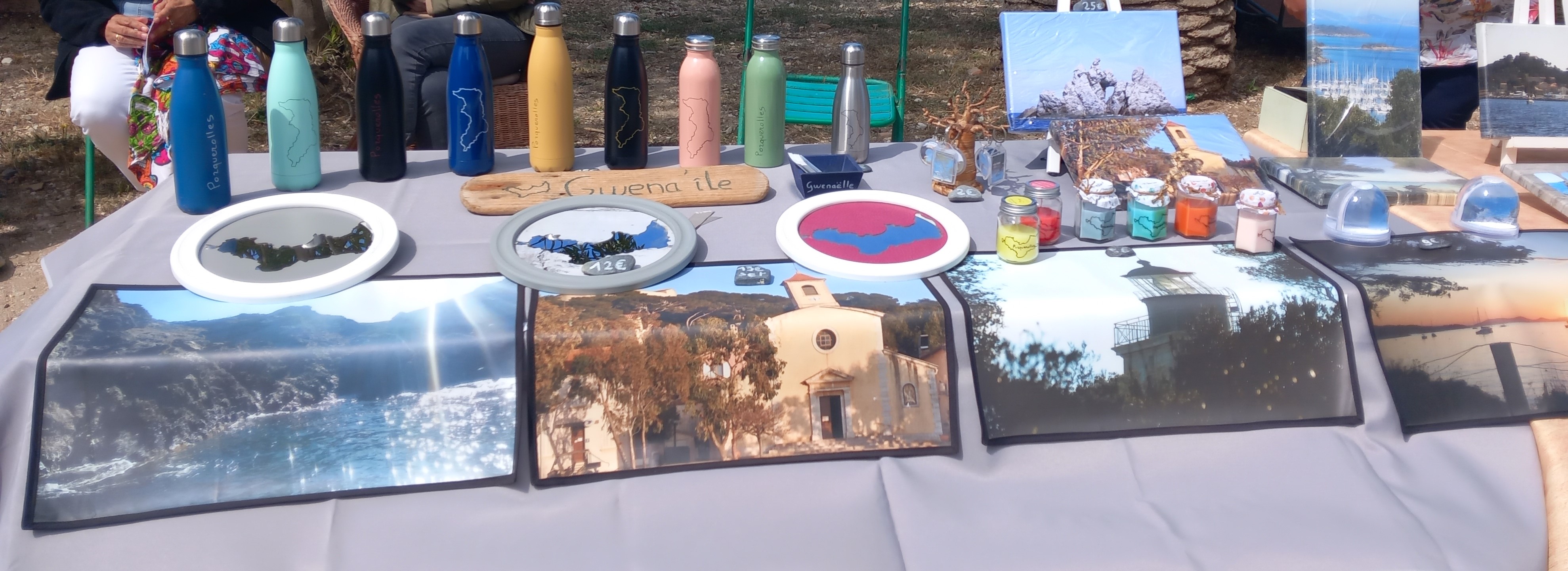 Marché artisanal Porquerolles - S. Janocha