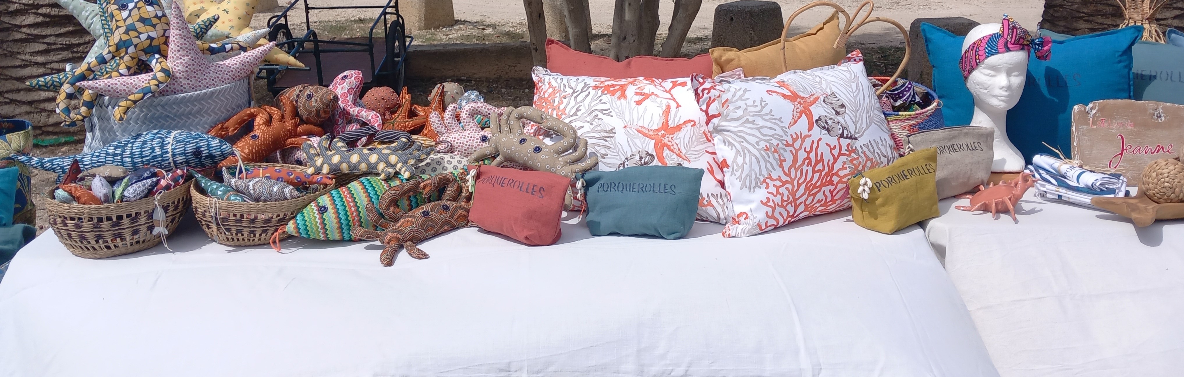 Marché artisanal Porquerolles - S.Janocha
