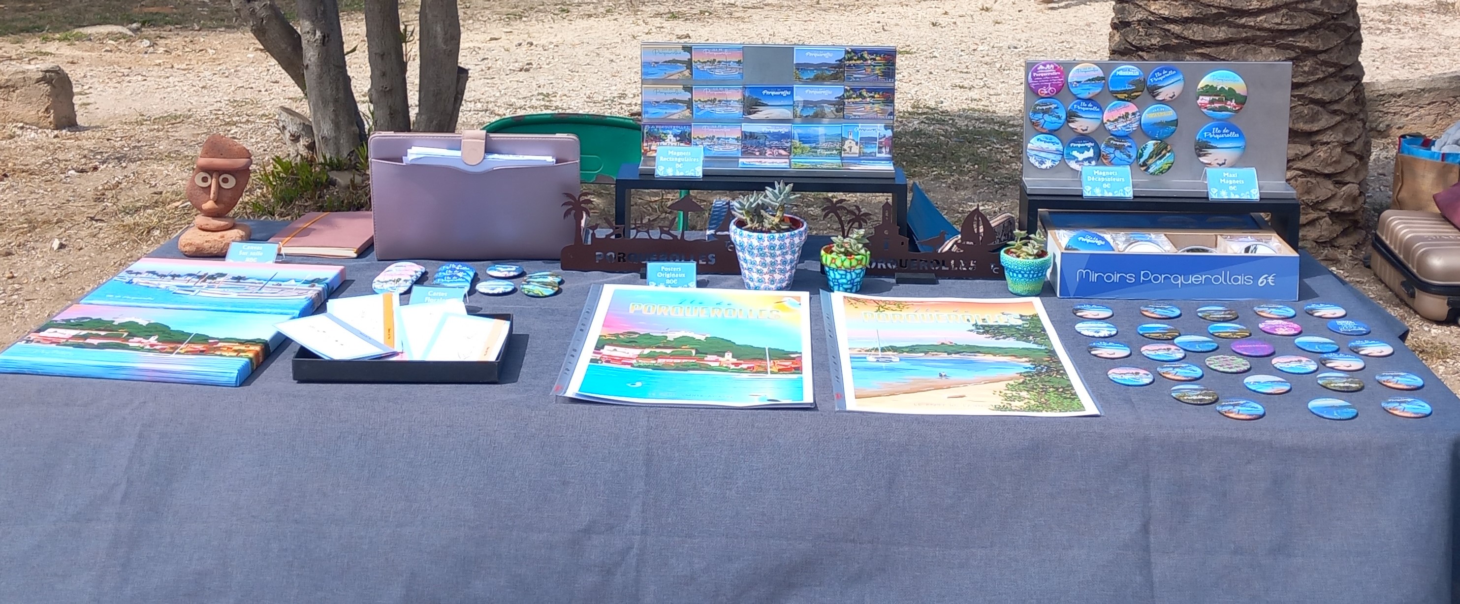 Marché artisanal Porquerolles - S. Janocha