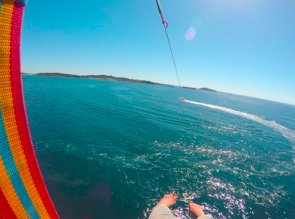 Parachute ascencionnel avec Waky Sea - OTPM