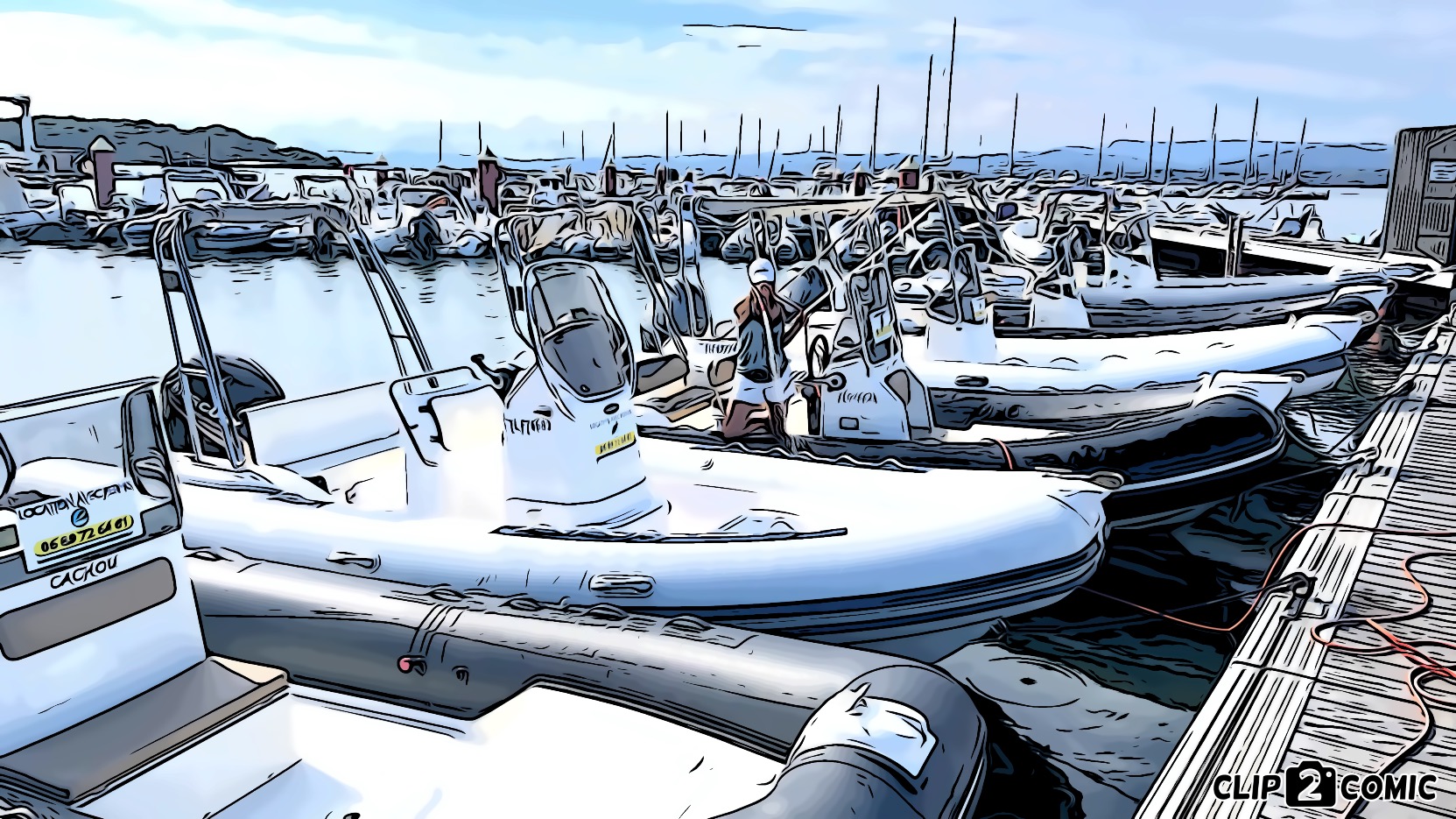 Nos semi-rigide - Port du Brusc - Millesabords