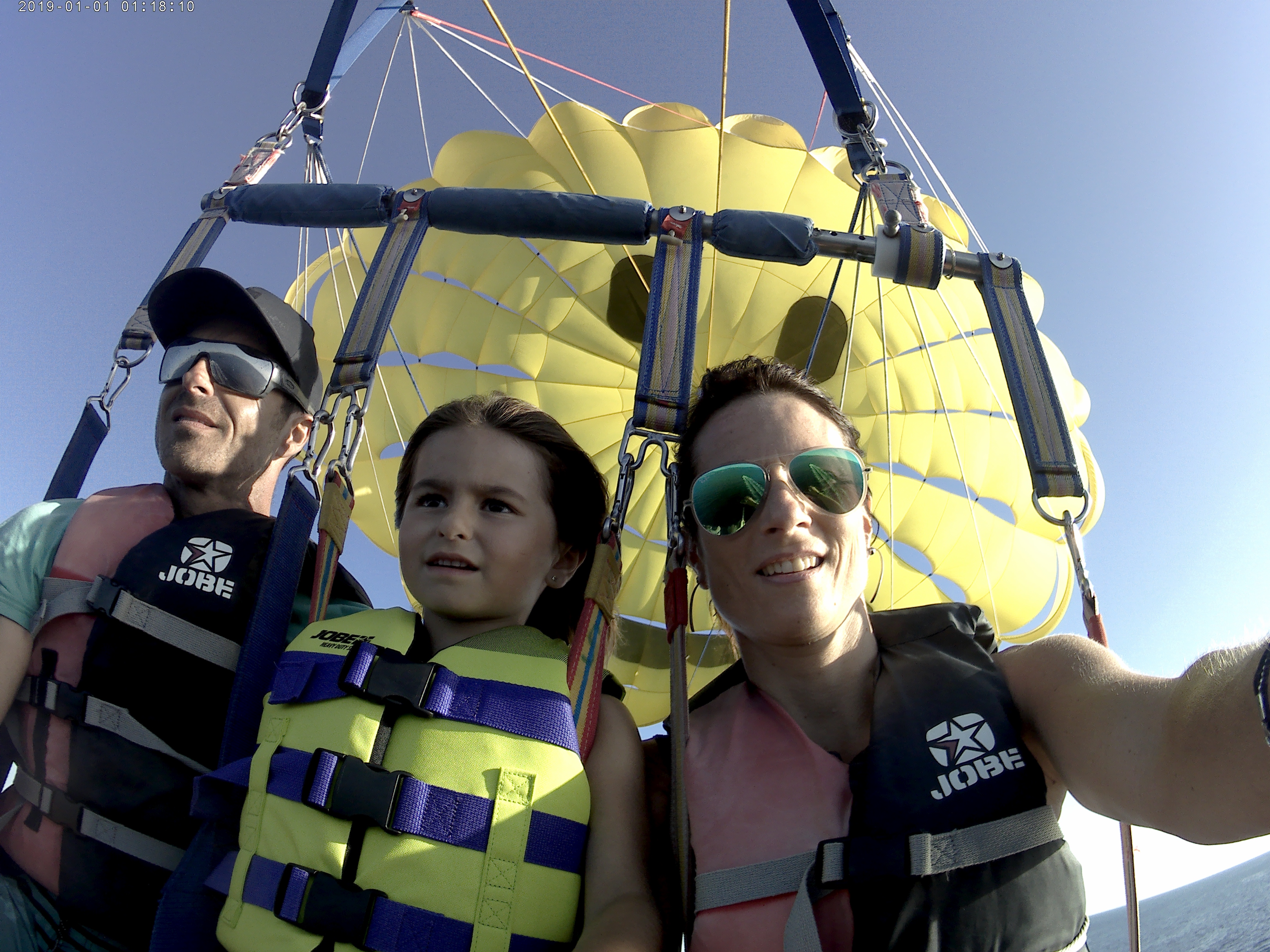 Parachute en famille au Brusc - Wakysea