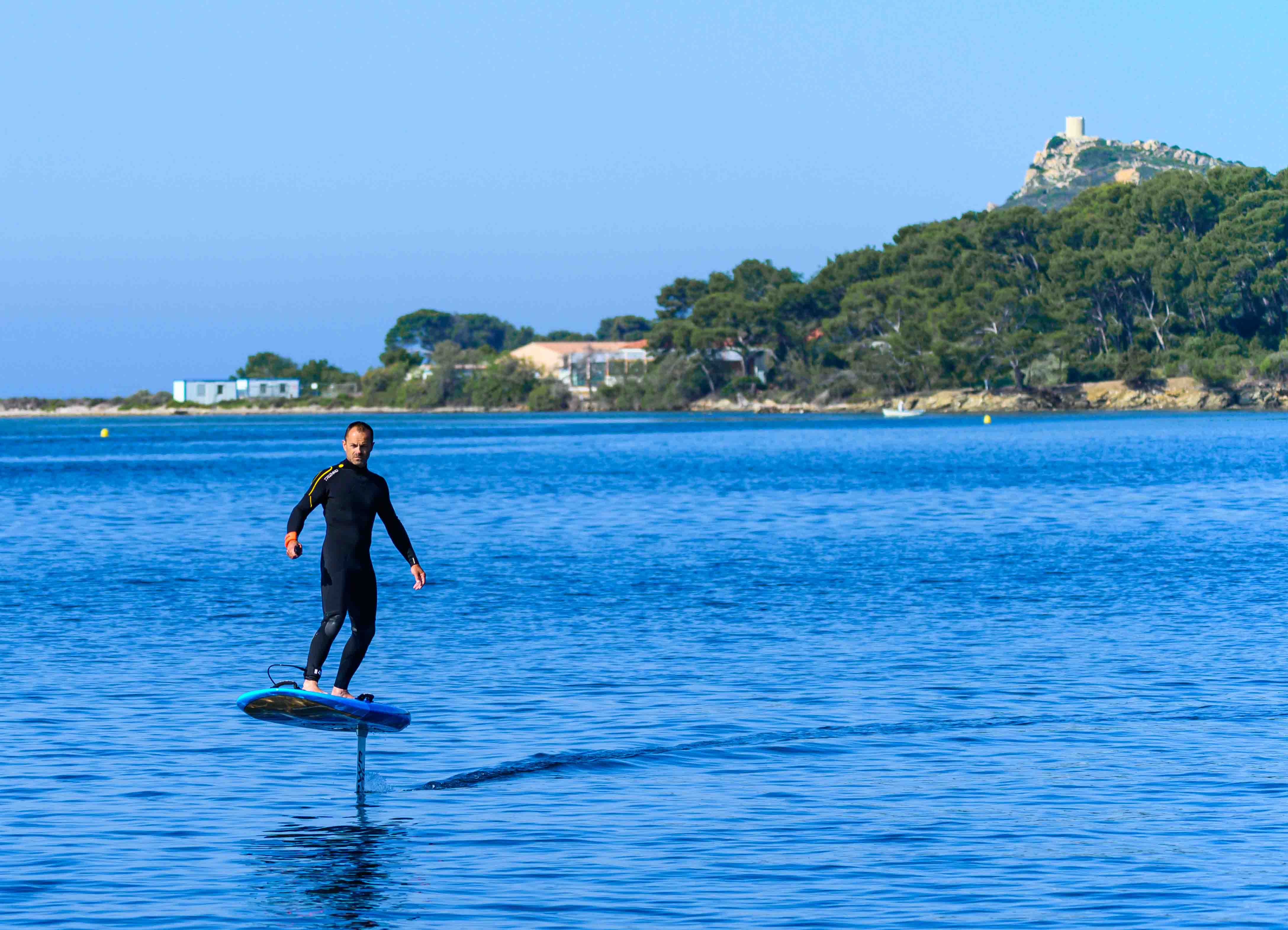 E-foil aux Embiez - Waky Sea