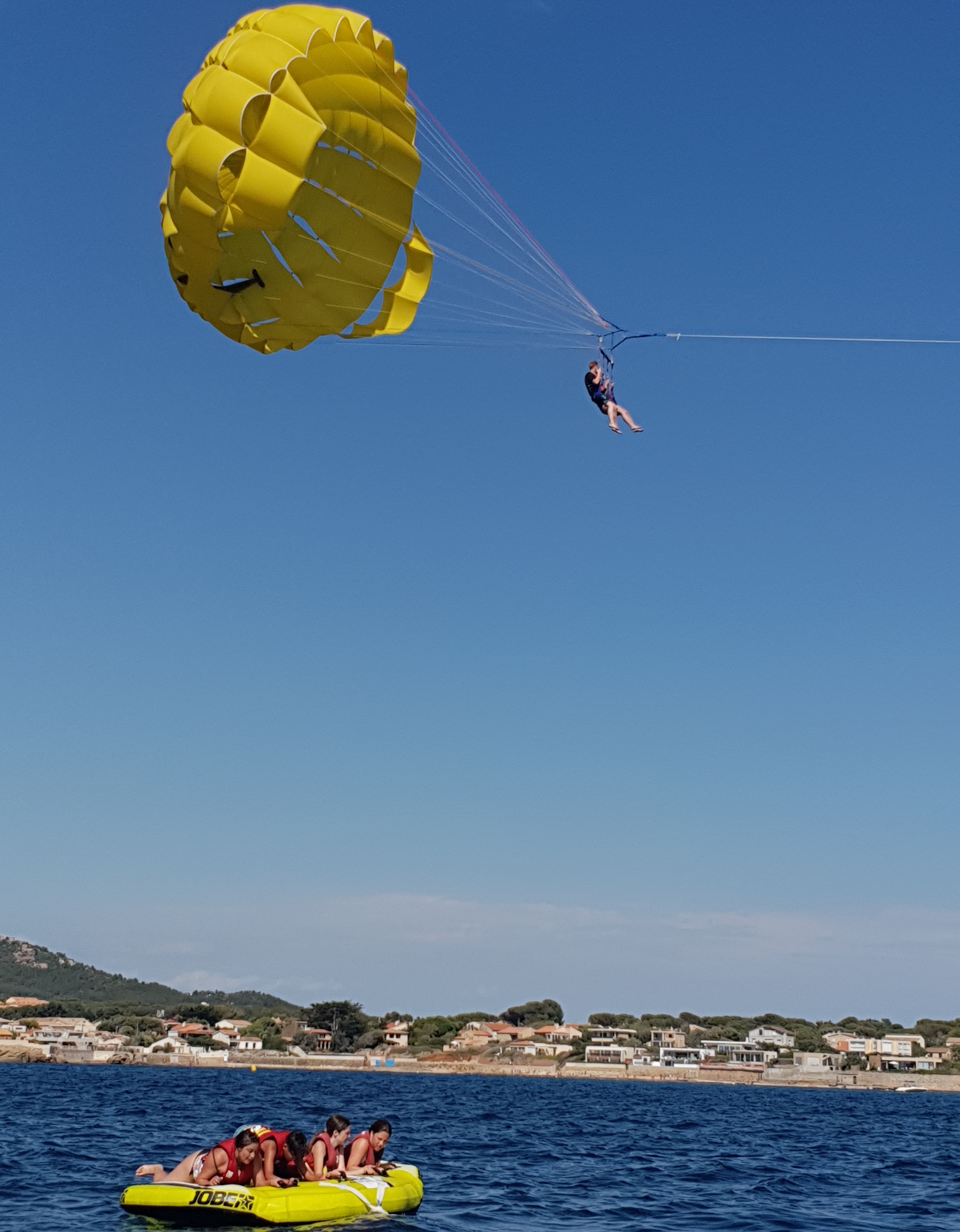 Bouée et parachute Six Fours - wakysea