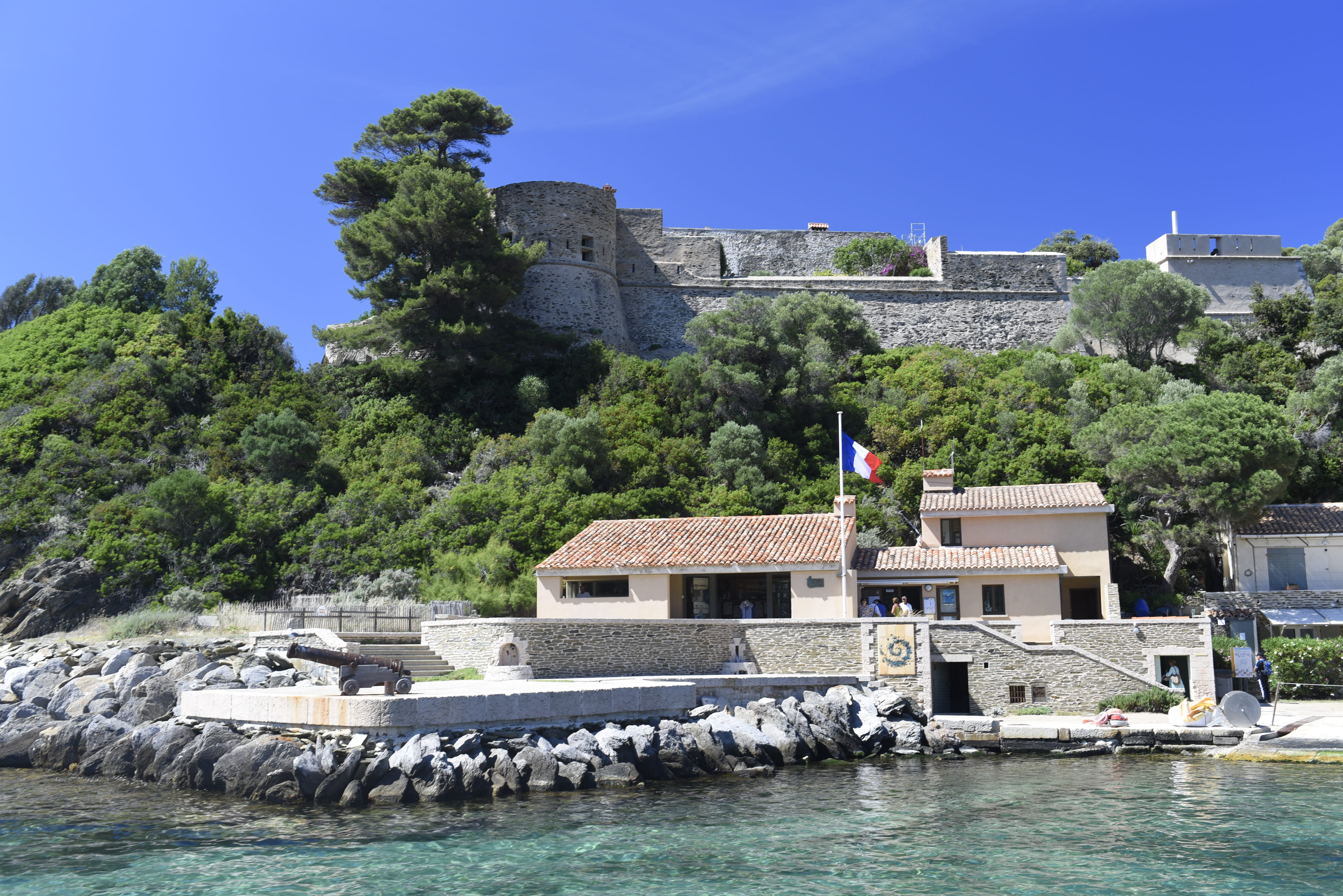 Maison de Parc à Port-Cros - ©Parc national de Port-Cros