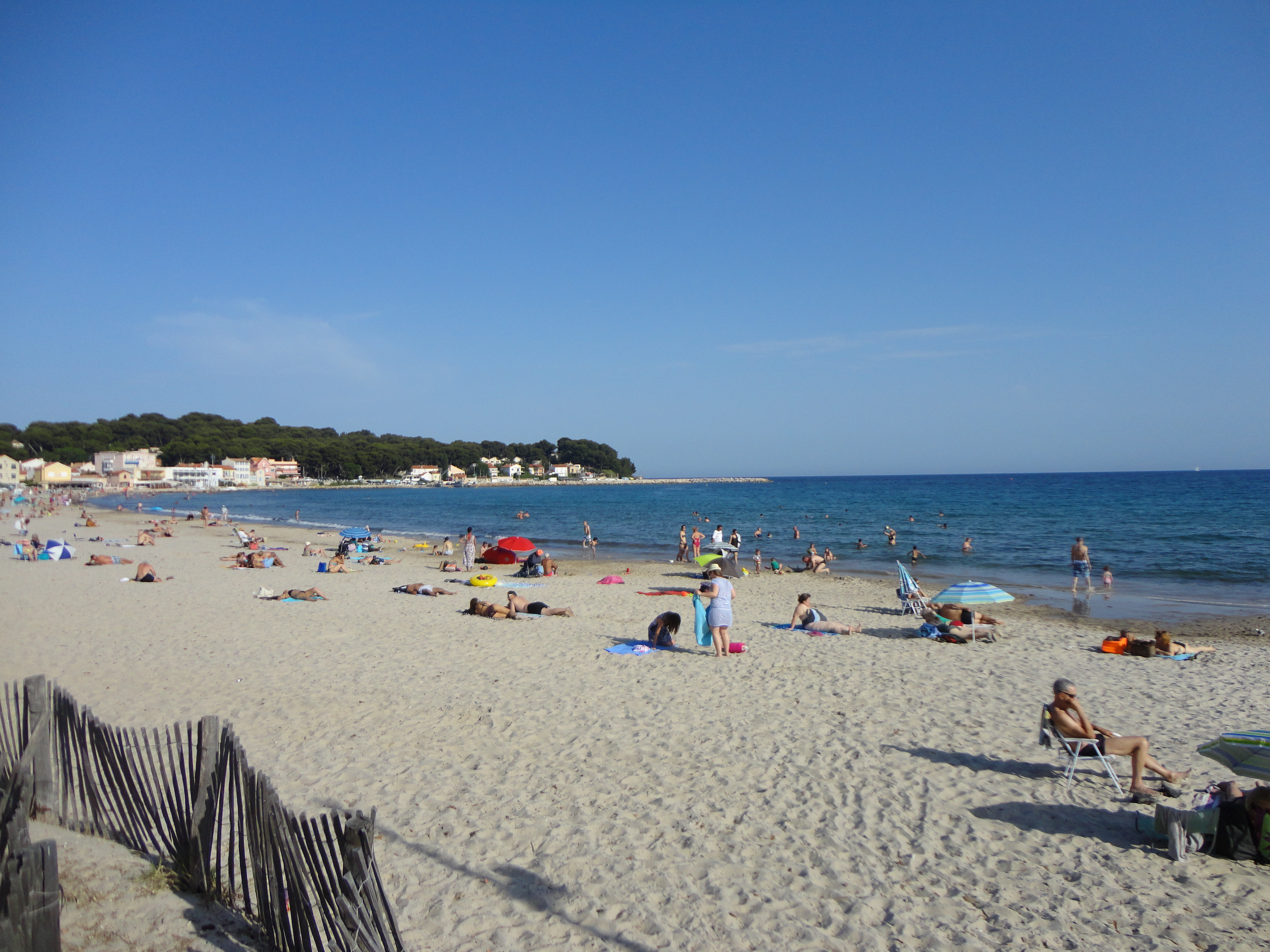 La plage des Sablettes - Yves Maillard