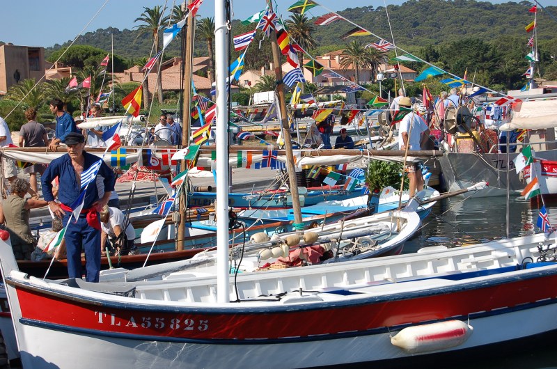 Fête de la St Pierre bénédiction pointus port île de Porquerolles Parc National - Fête de la Saint Pierre