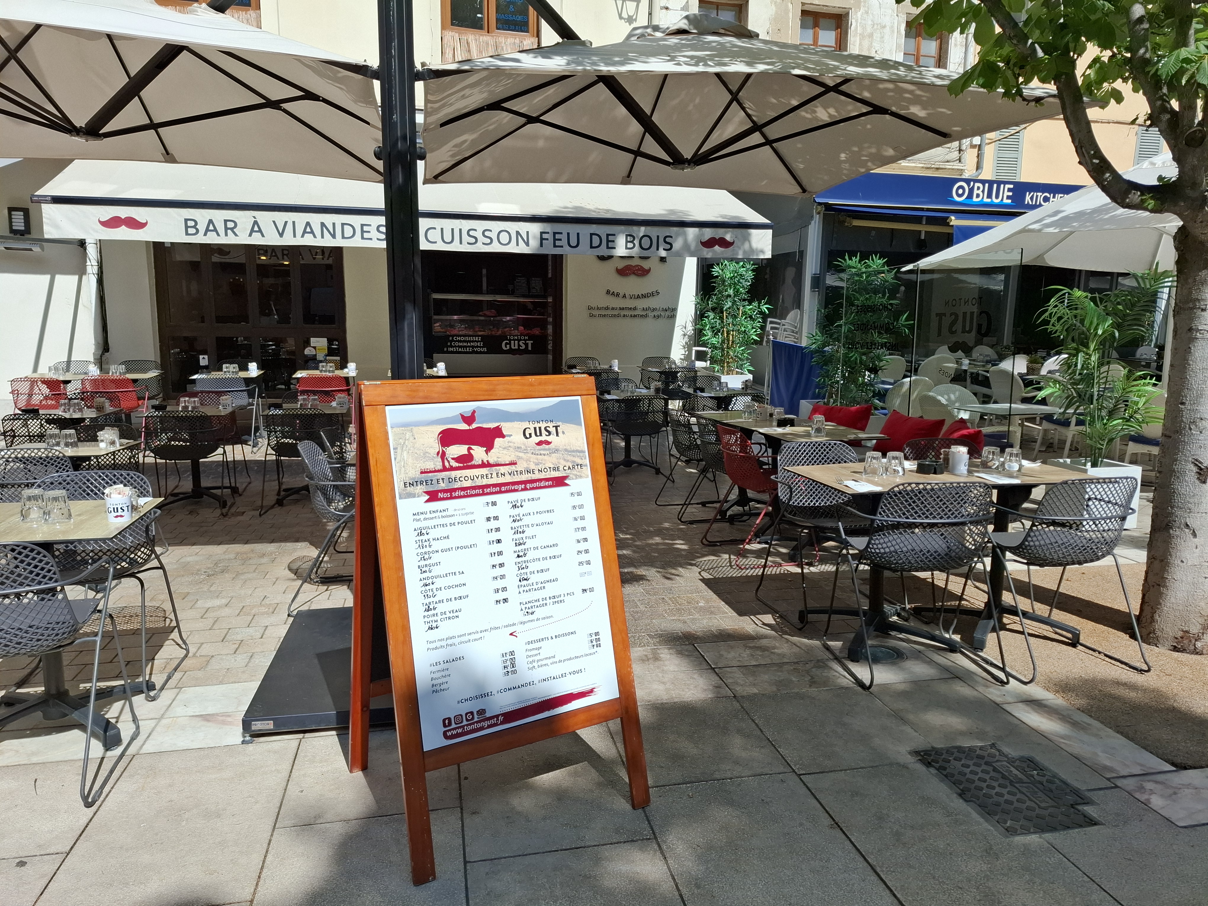 Menu du restaurant - Tonton Gust