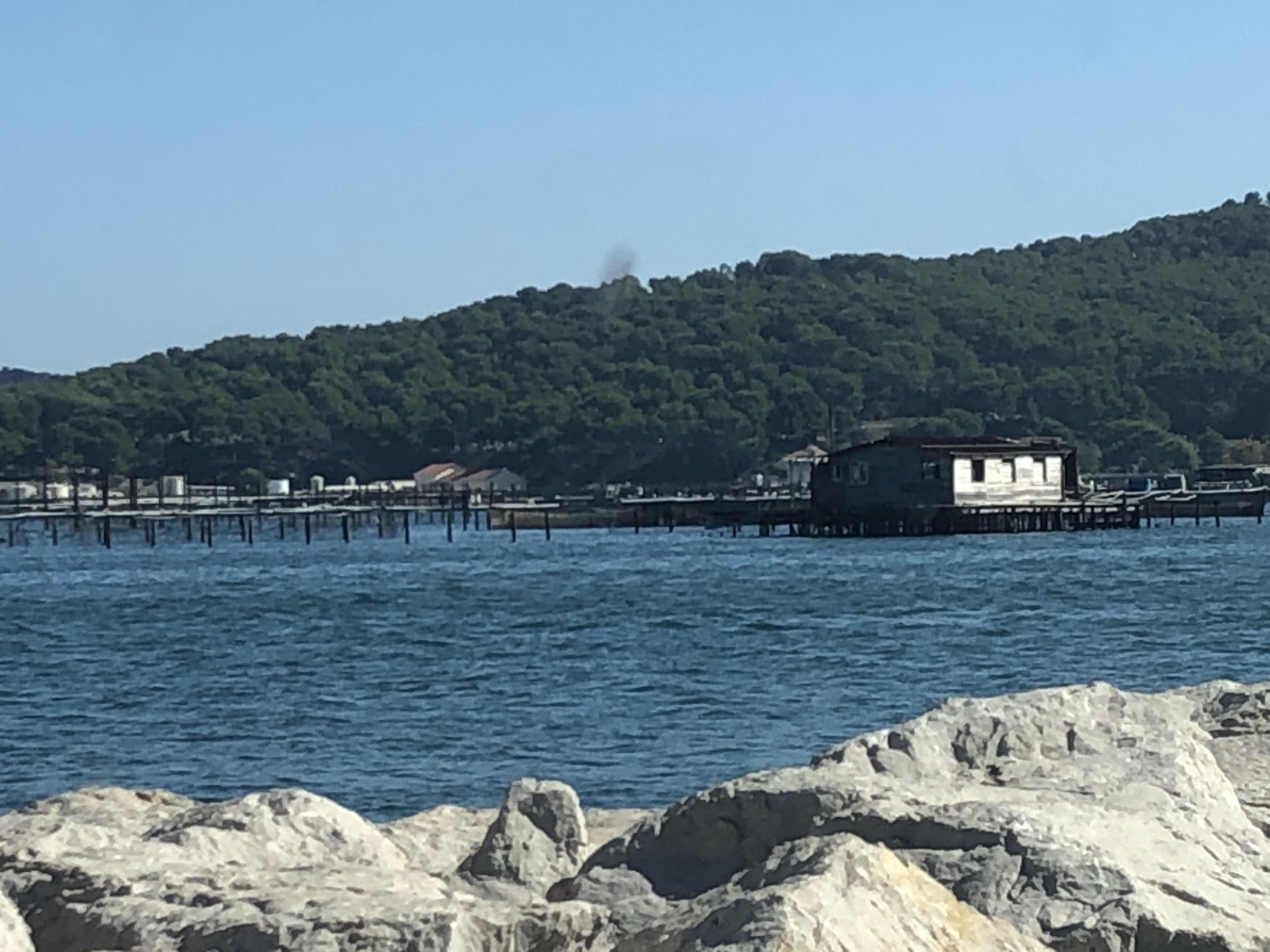 Corniche de Tamaris et ses parcs à moules - Cécile Barboux