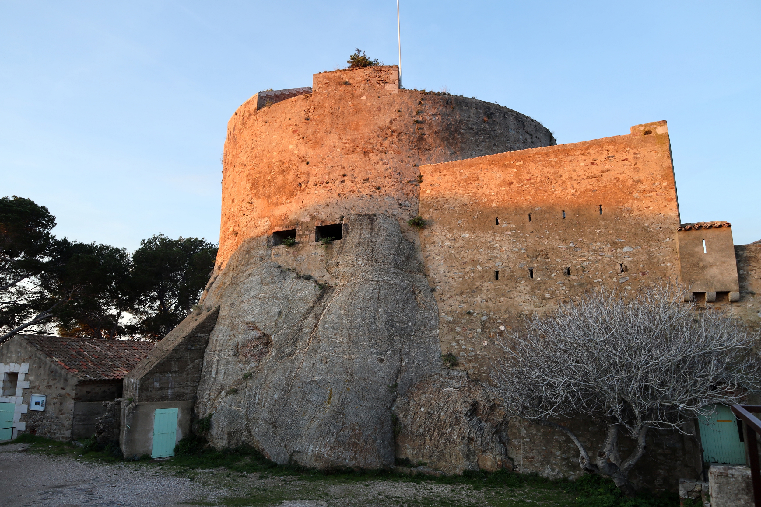 Fort Sainte-Agathe - M. Gasquy - Parc national de Port-Cros