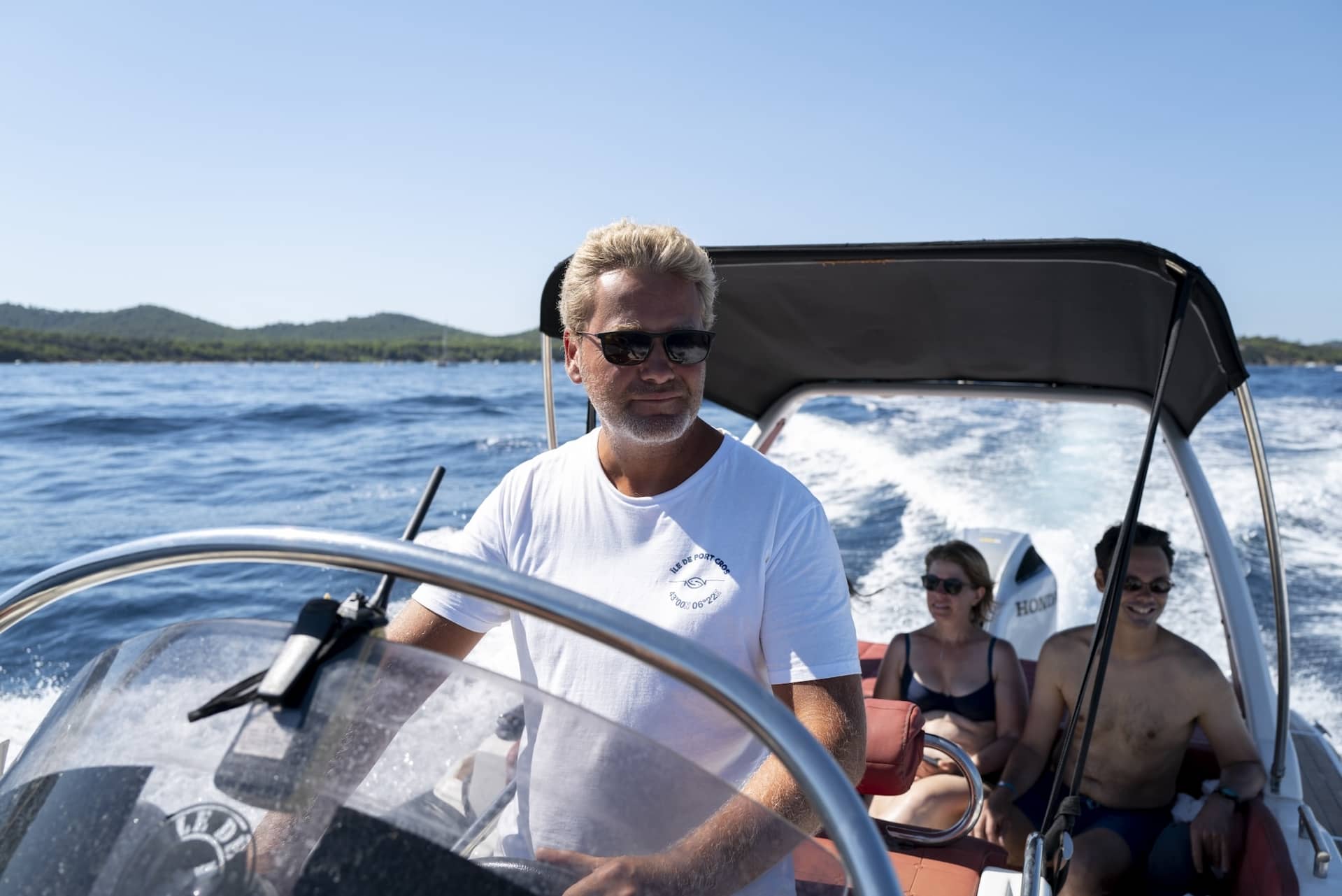 Balade en mer avec skipper à Porquerolles - Laurent Parienti
