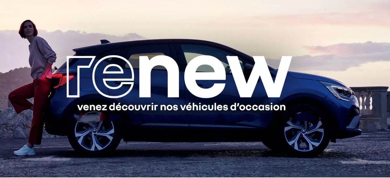 Vente véhicules d'OCCASION - RENAULT