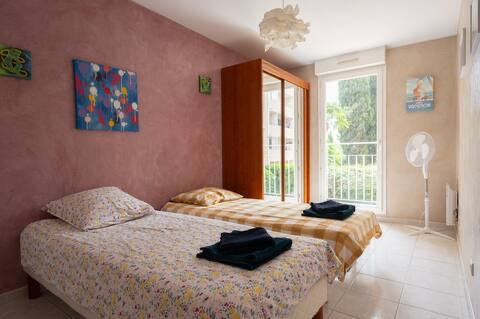 Chambre 2 lits - Maryse GRECO