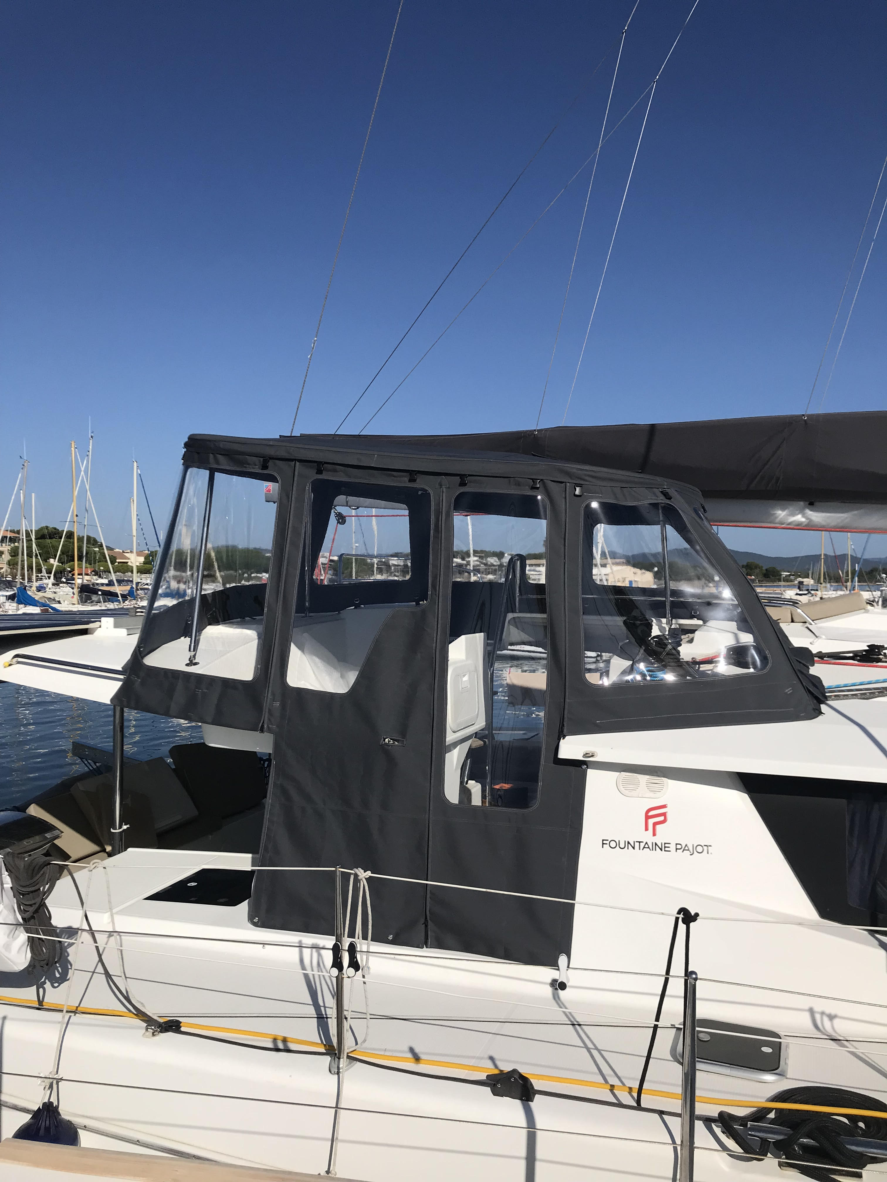 Kit camping poste de pilotage catamaran - DR SUBTOUCH