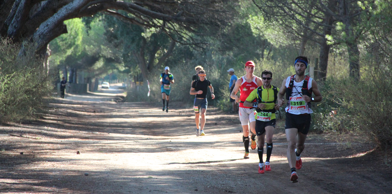 Trail compétition sportive île de Porquerolles Parc National - Trail de PRL