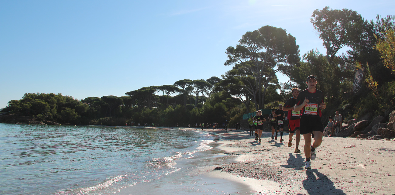 Trail compétition sportive île de Porquerolles Parc National - Trail de Porquerolles