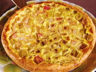 Tarte à la rhubarbe - ©MARINE&MIJOTE