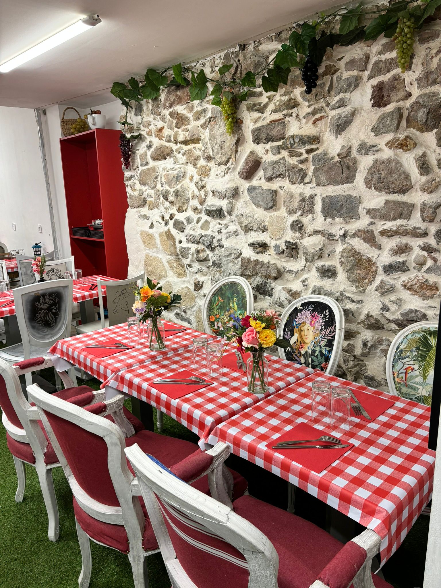 Mur en pierre fraîcheur - Da Maria