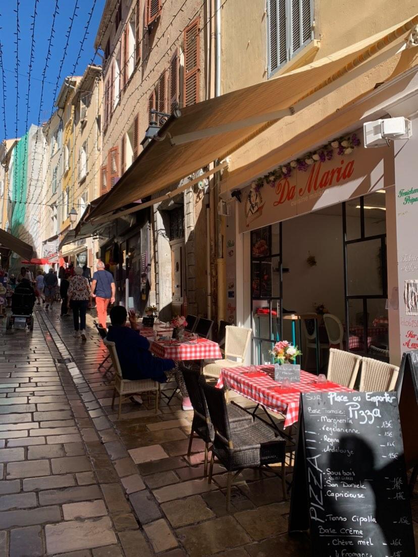 Extérieur terrasse - Da Maria