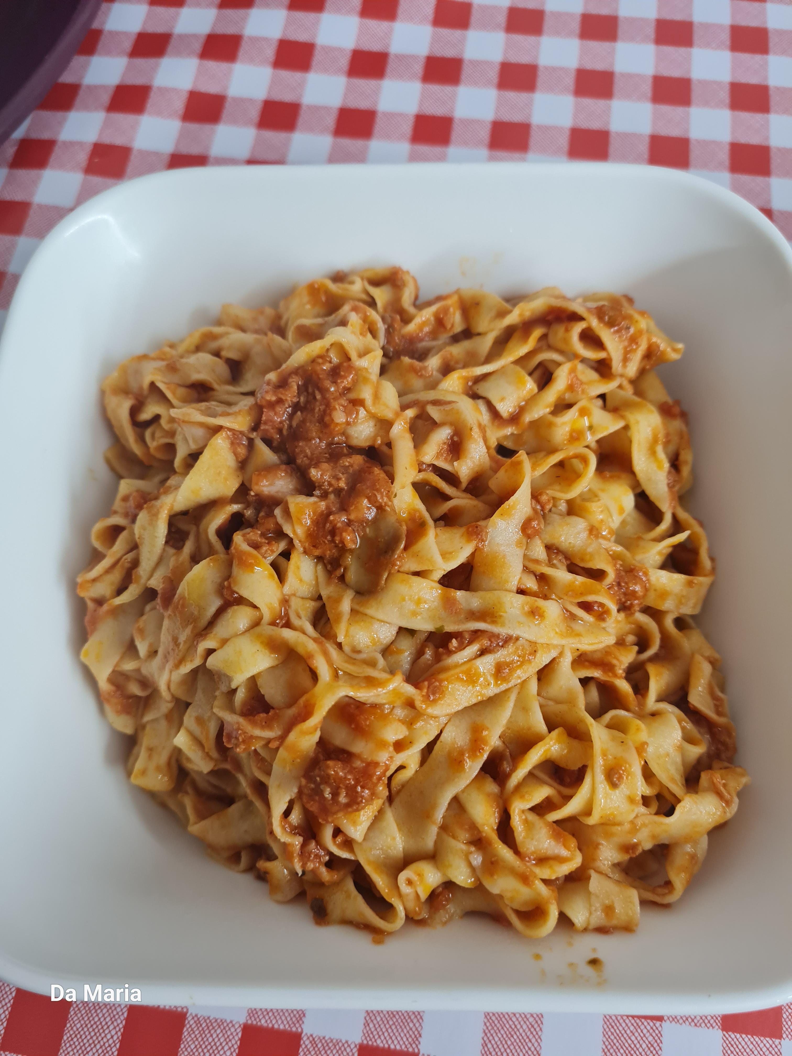 Tagliatelle al ragù - Da Maria
