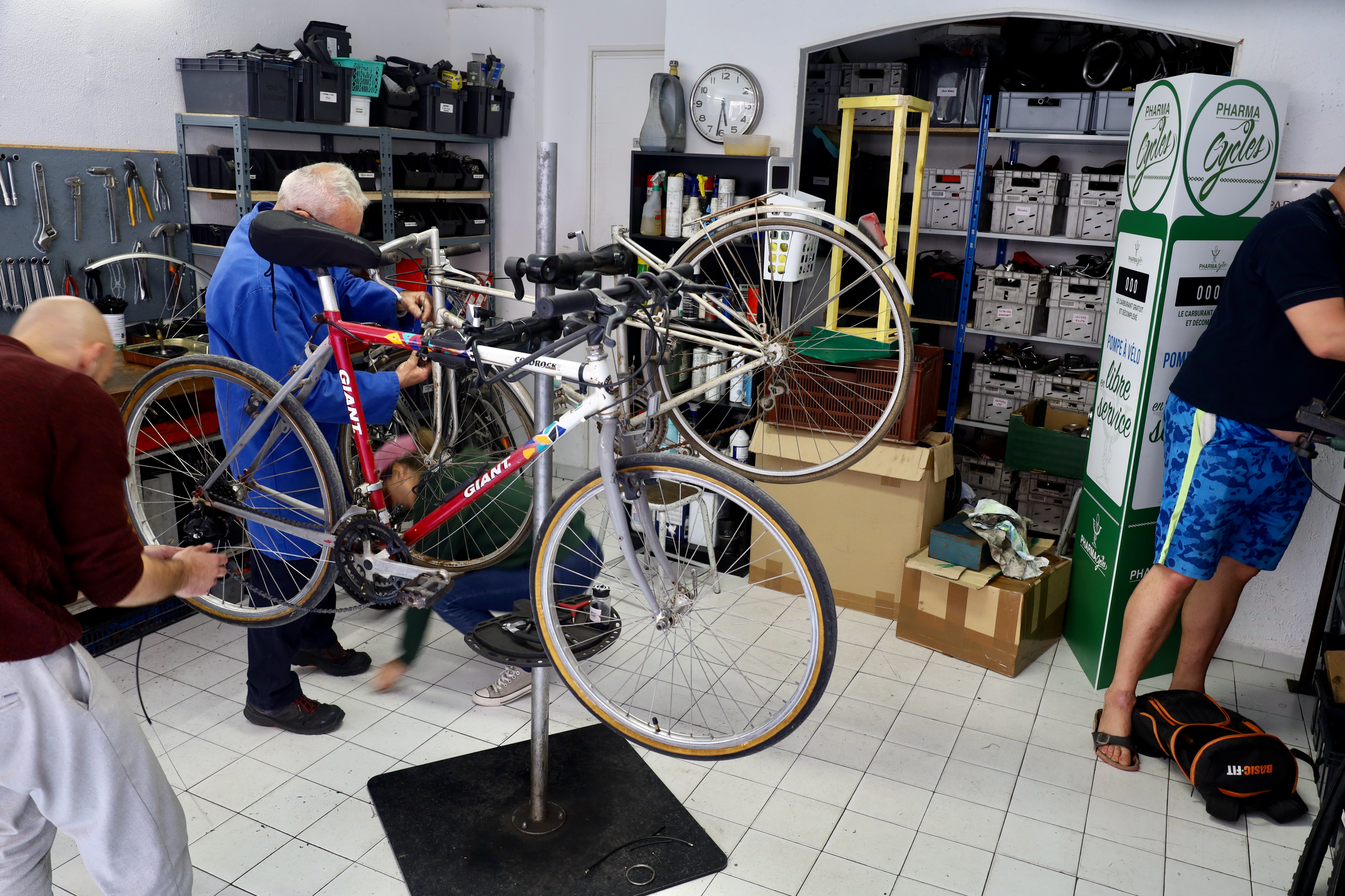 Atelier vélo Pharmacycles - Pharmacycles