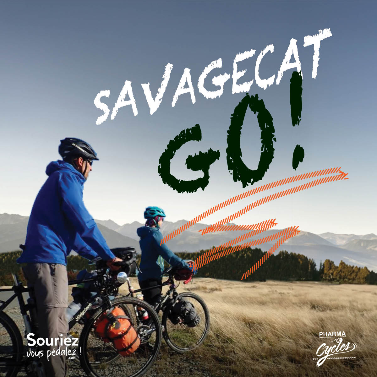 SavageCat - initiation au voyage à vélo - Souriez Vous Pédalez