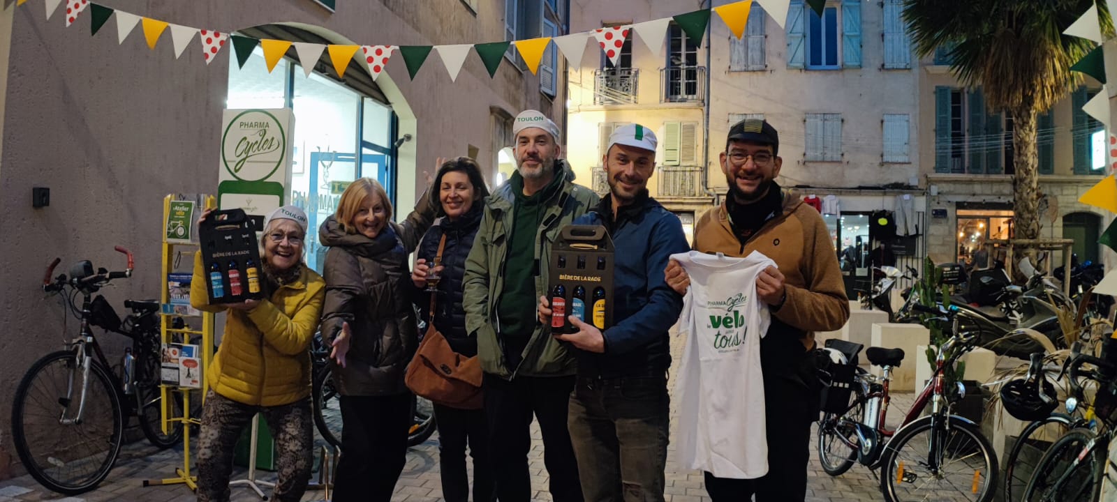 Alleycat de la rade - gagnants janvier 2025 - Pharmacycles