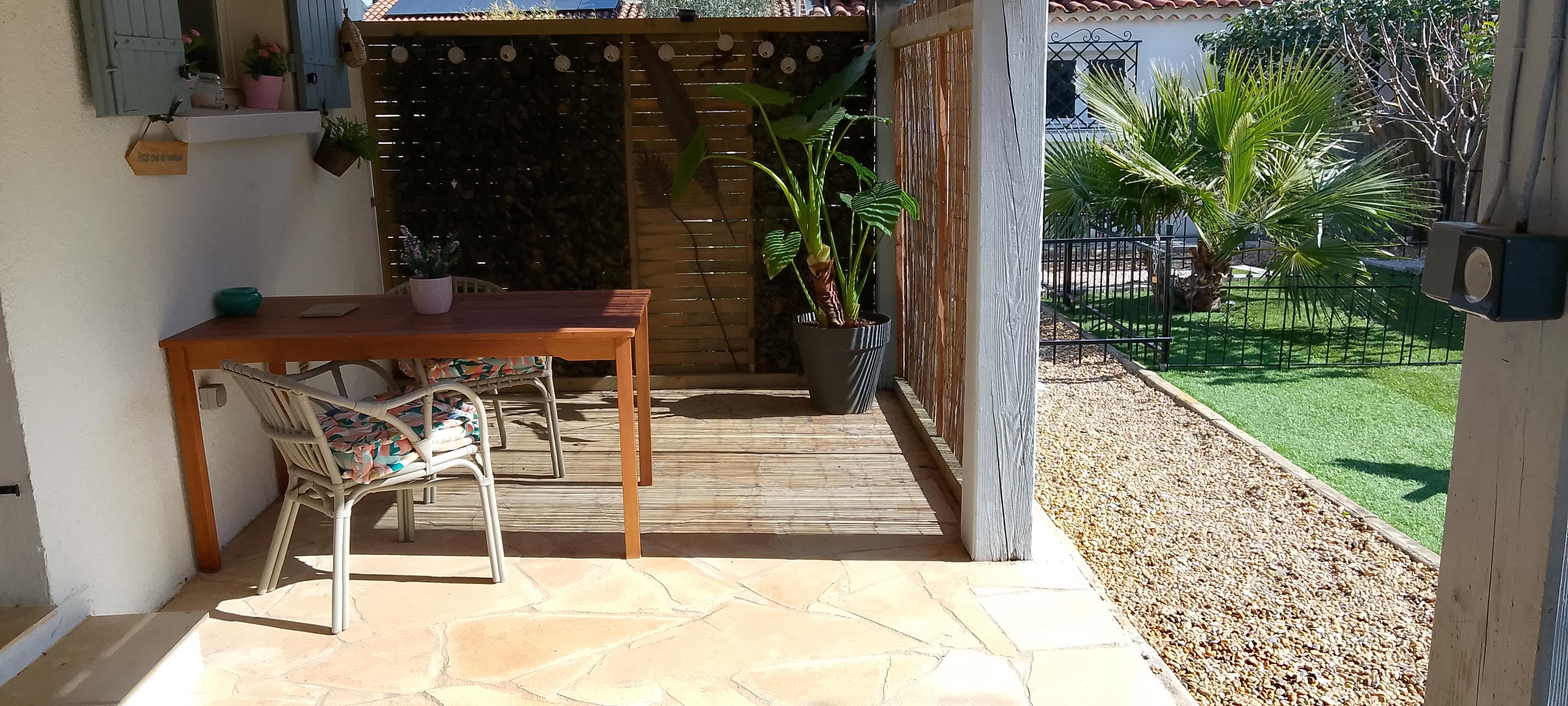 terrasse couverte - Eydieux Sylvie