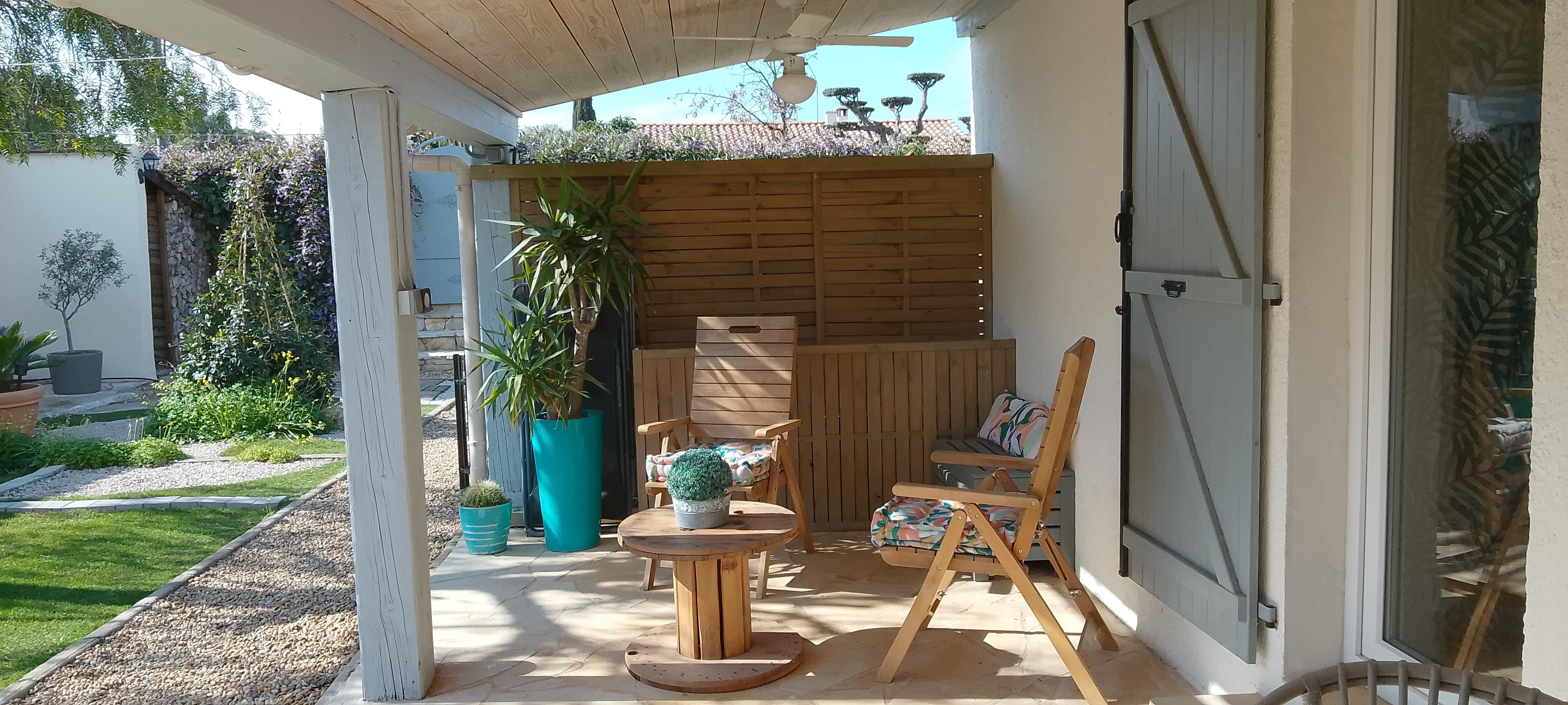 terrasse couverte - Eydieux Sylvie