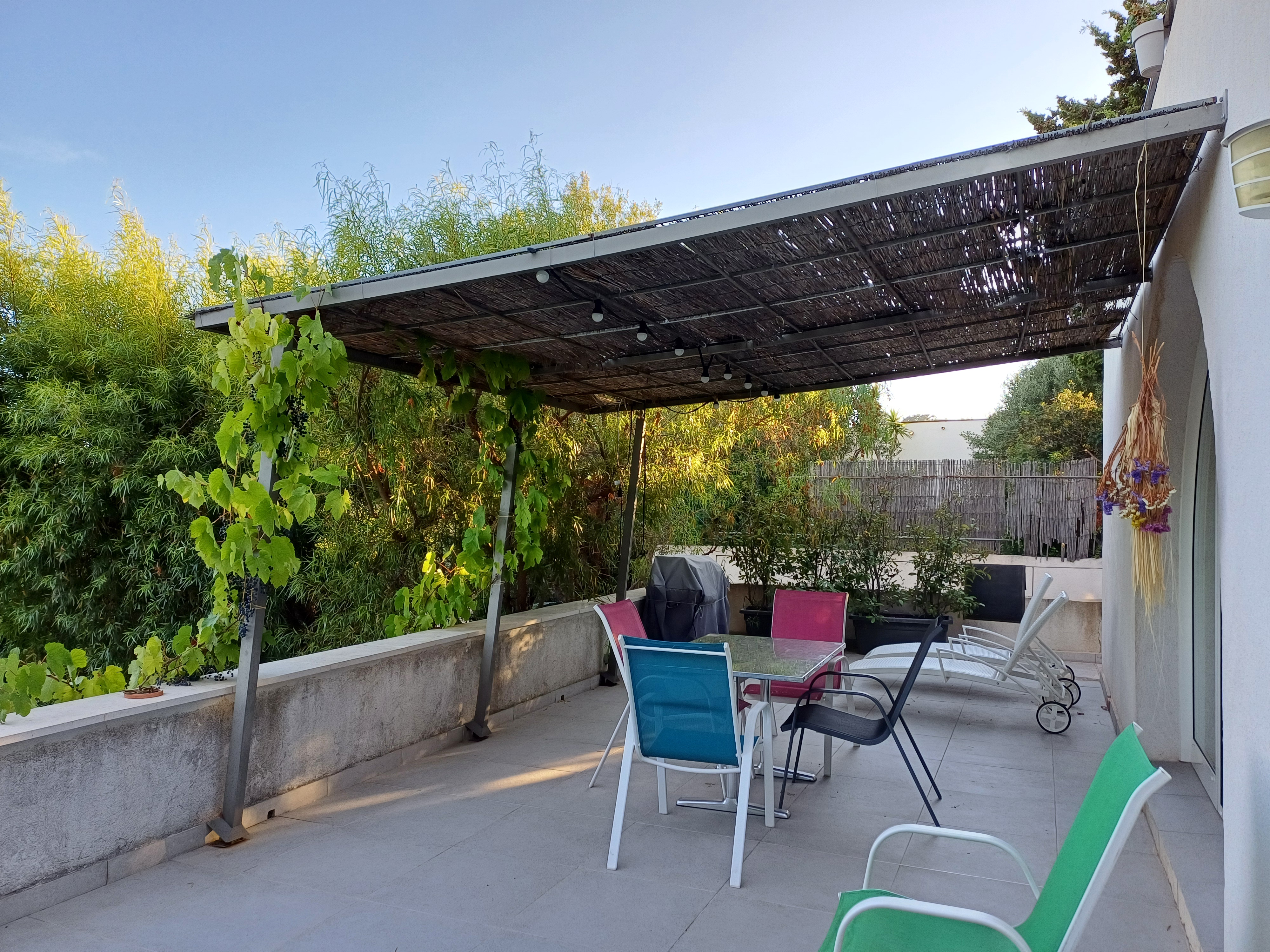 Terrasse abrité - Anne Bertelli