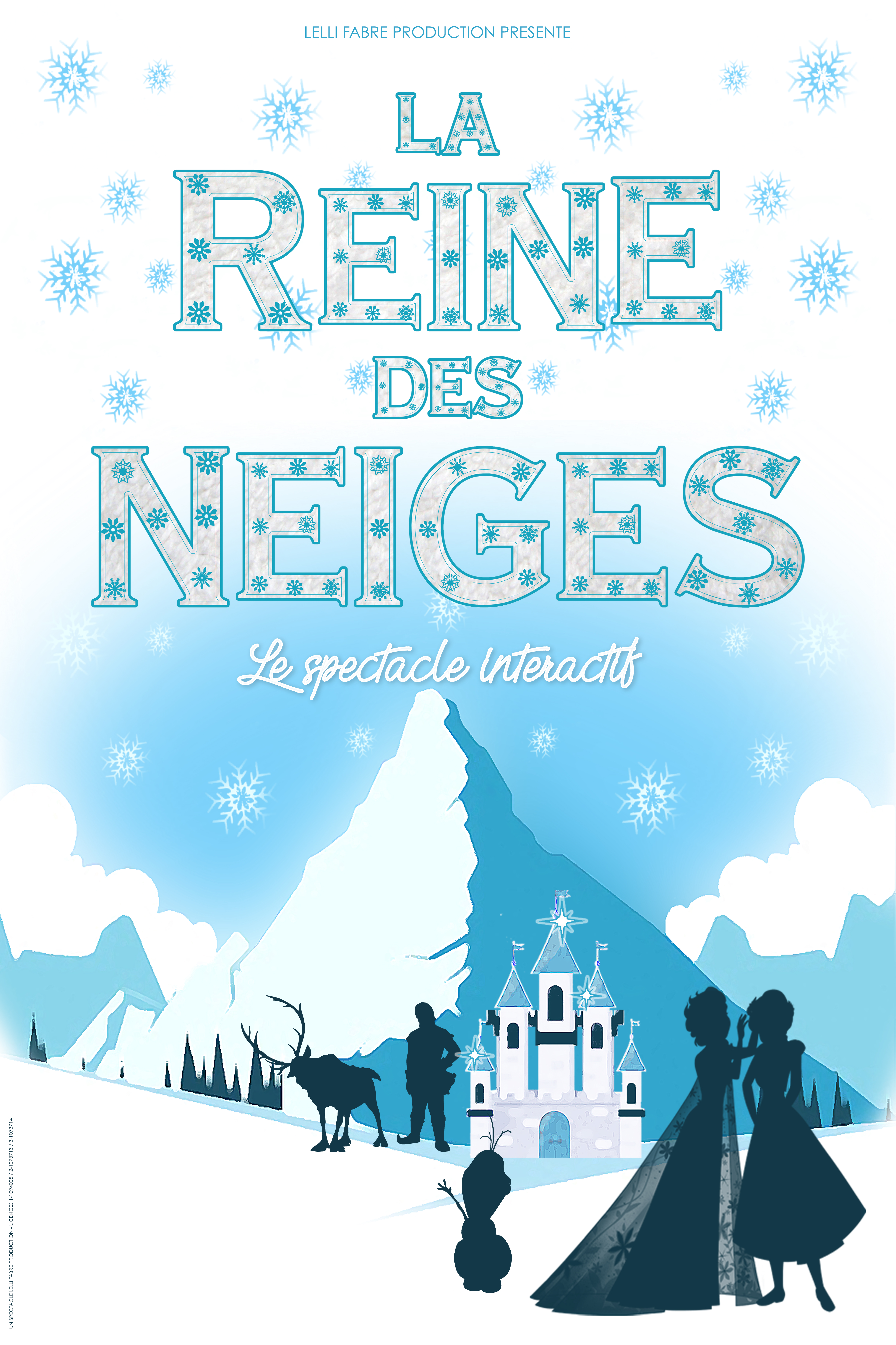 La reine des neiges - Affiche HD - DR / Théâtre Le Colbert