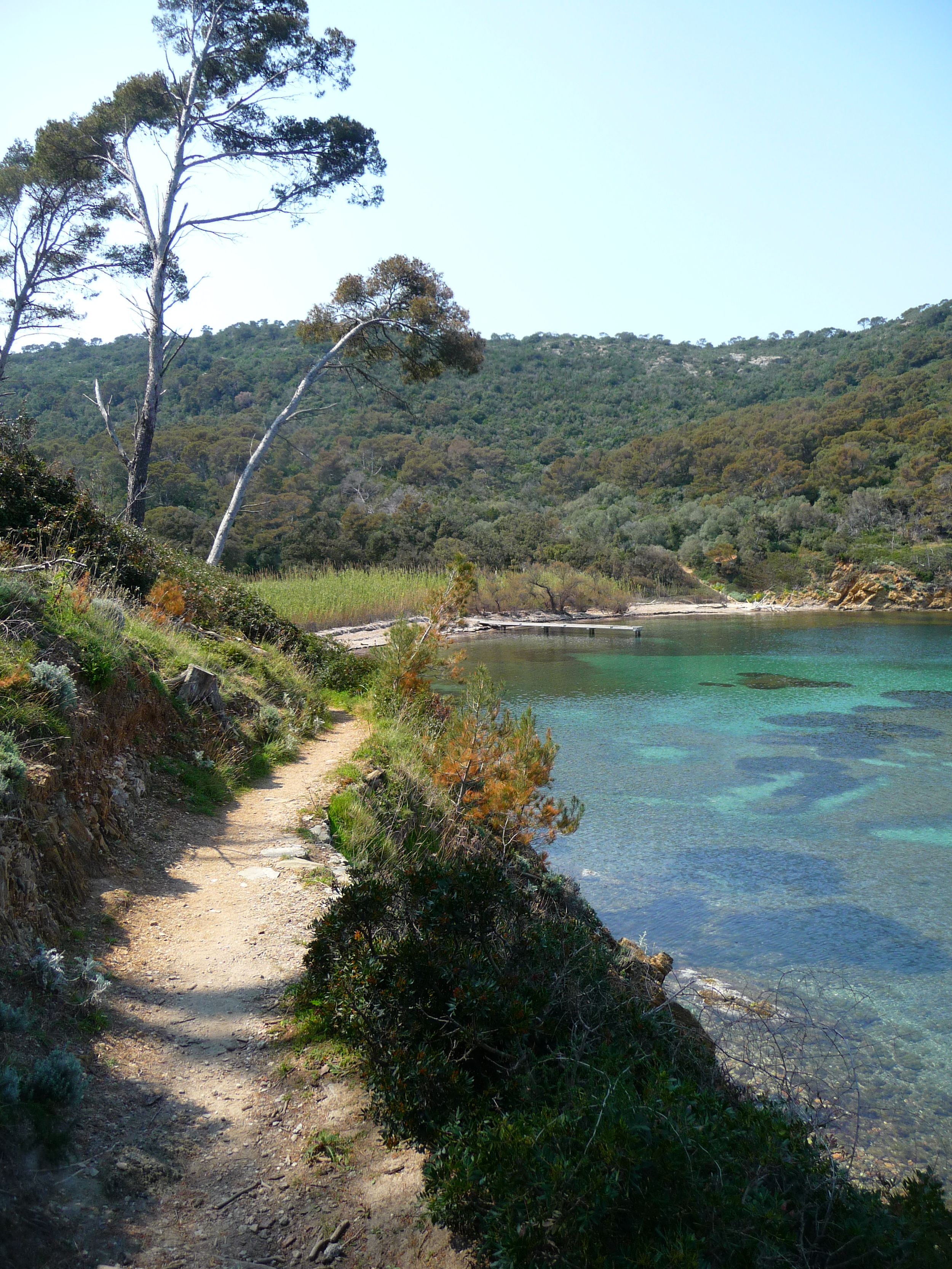 Chemin côtier en baie de Port-Man - GRAILLET C.