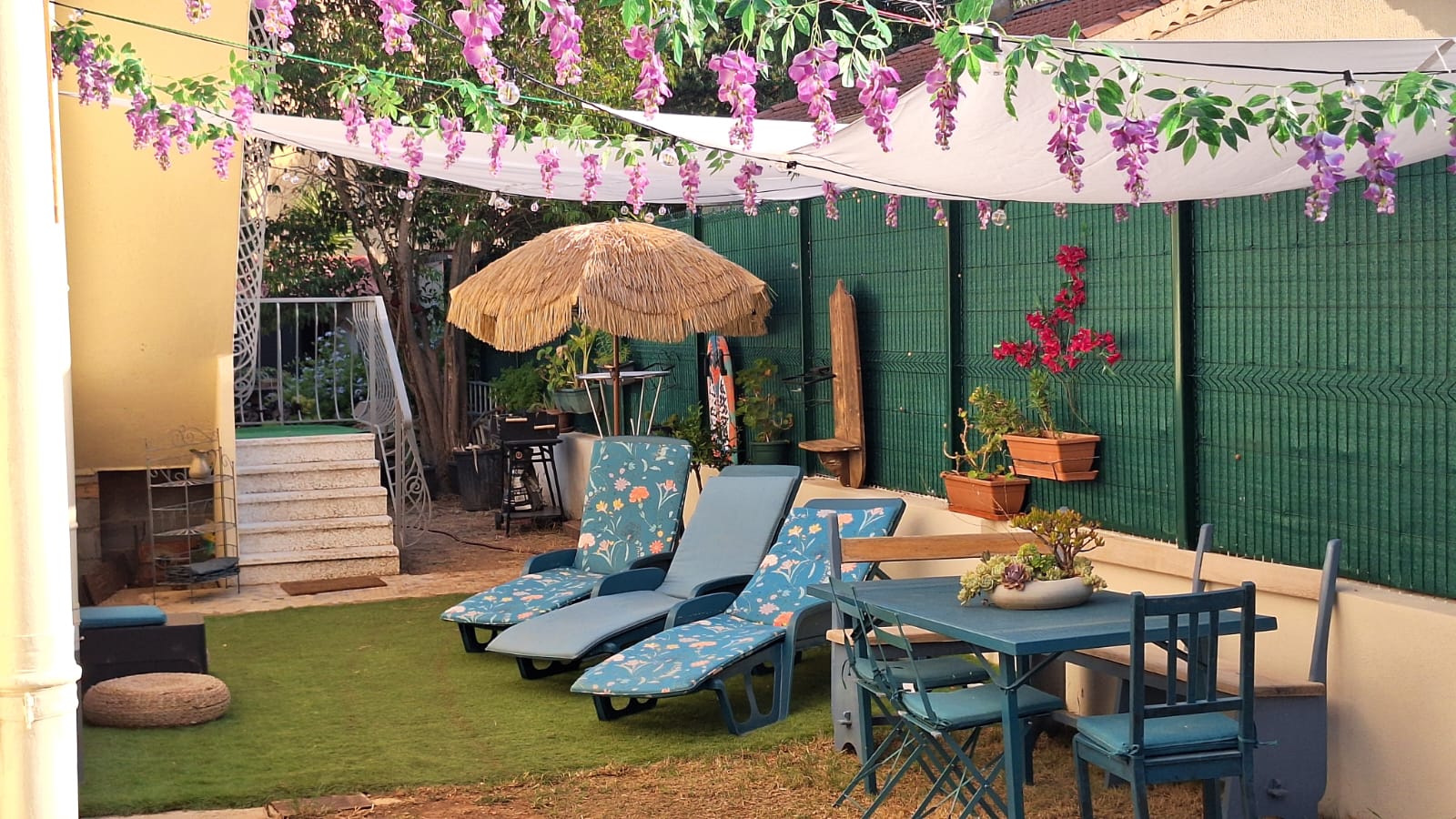 Espace détente jardin 3 - DR / Sophie Blondin