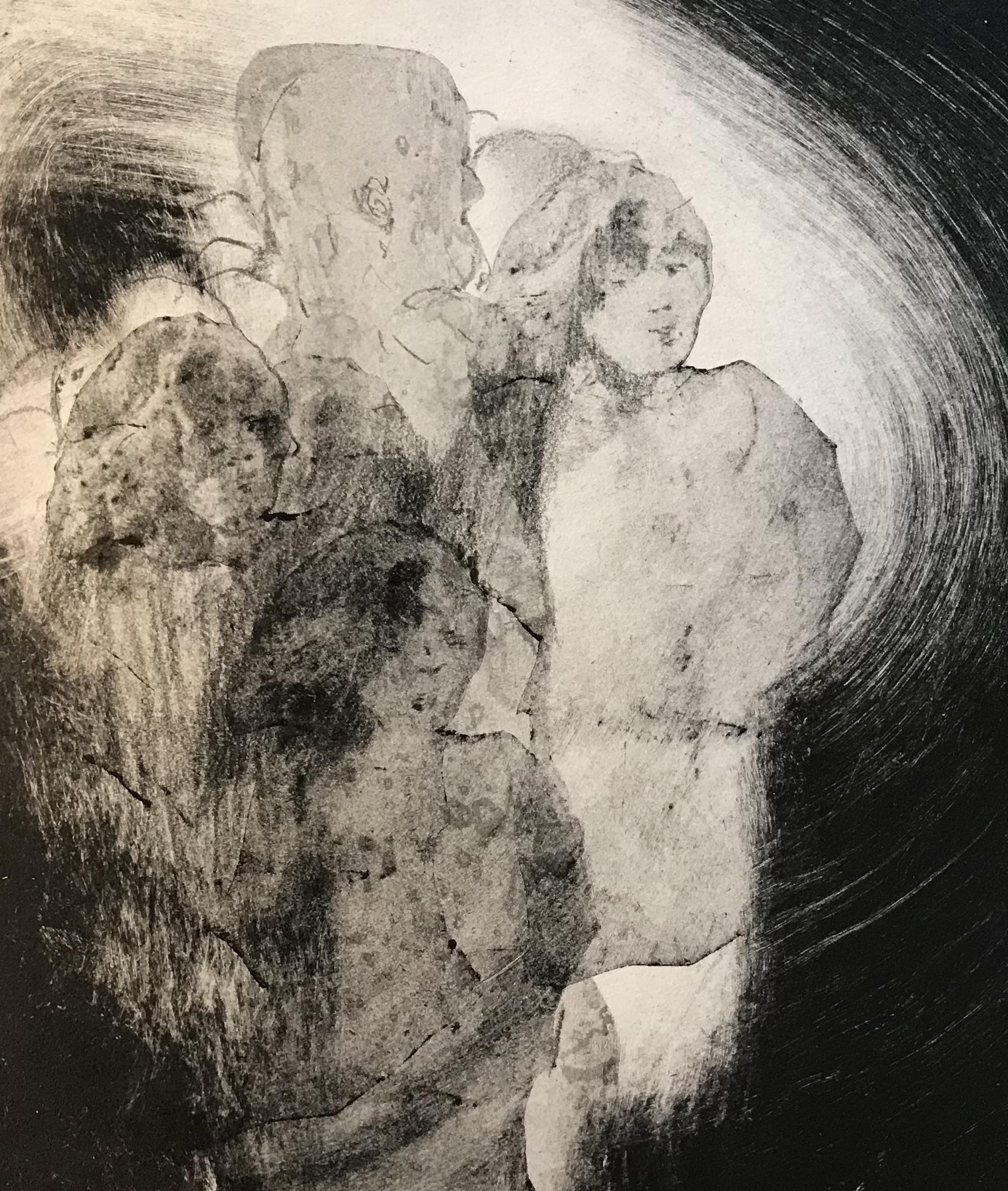 Une vie parisienne - gravure de la scénographe du spectacle Vitalia Samuilova - Vitalia Samuilova