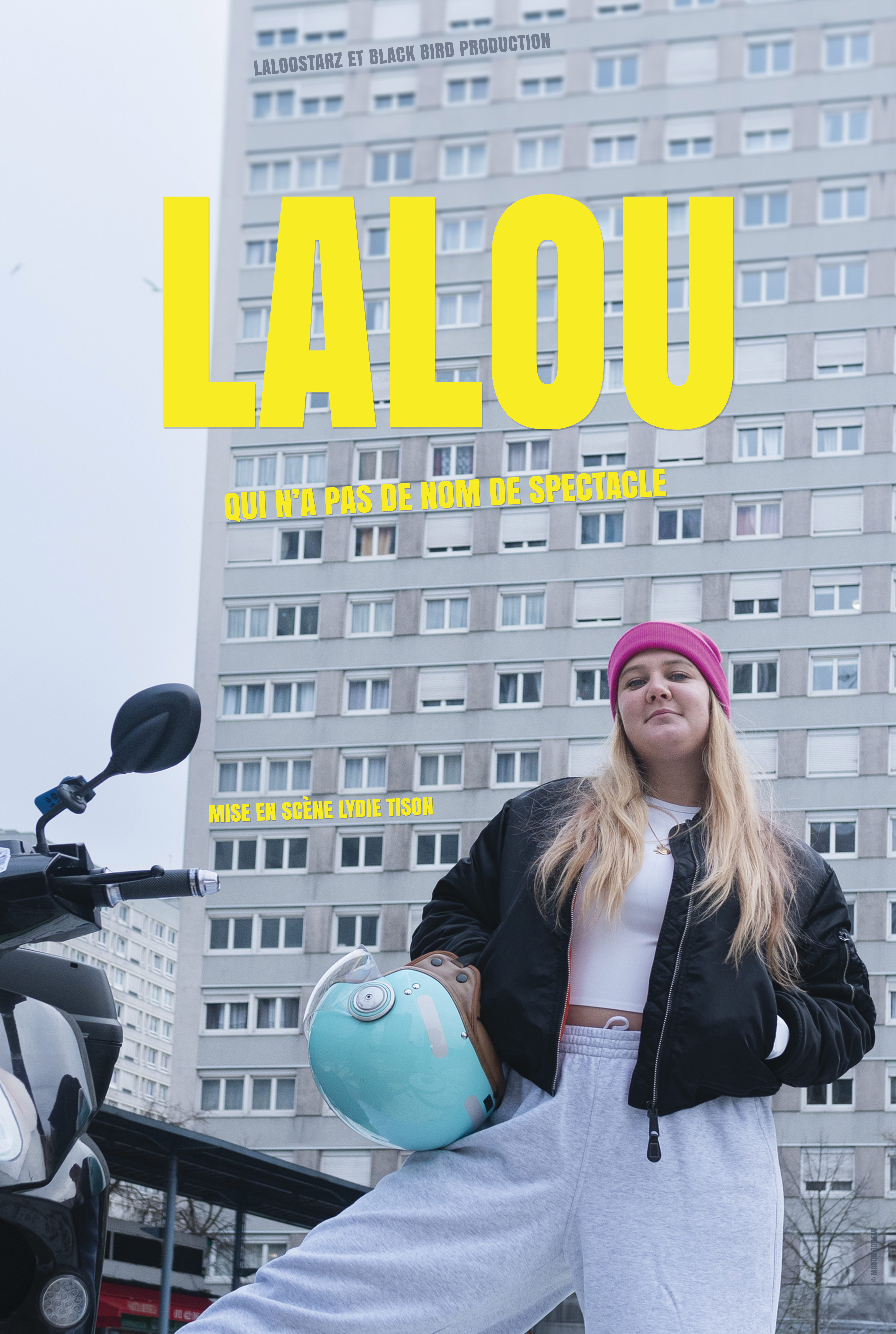 Affiche Lalou sans theatre_40x60 - DR / Théâtre Colbert