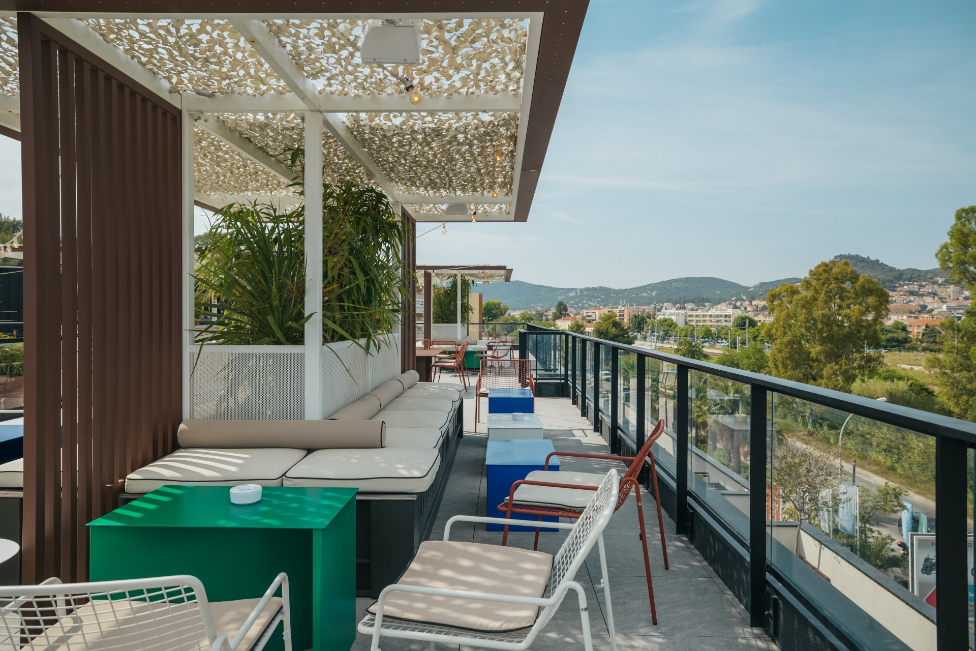 Le rooftop des Ceps d'Or à Hyères - Le rooftop Hyères