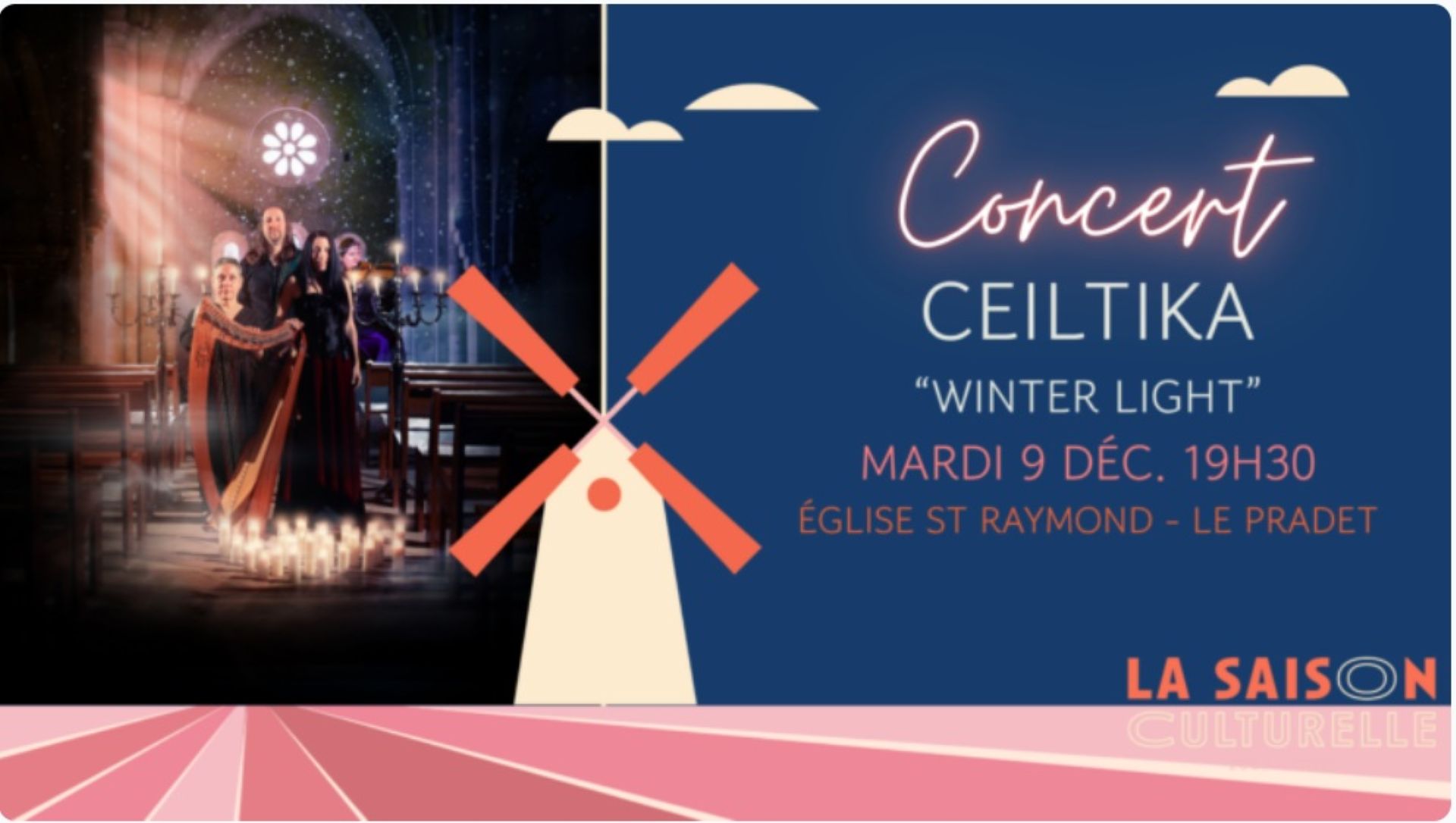 Concert Celtika "Christmas Light"_Le Pradet - Mairie du Pradet